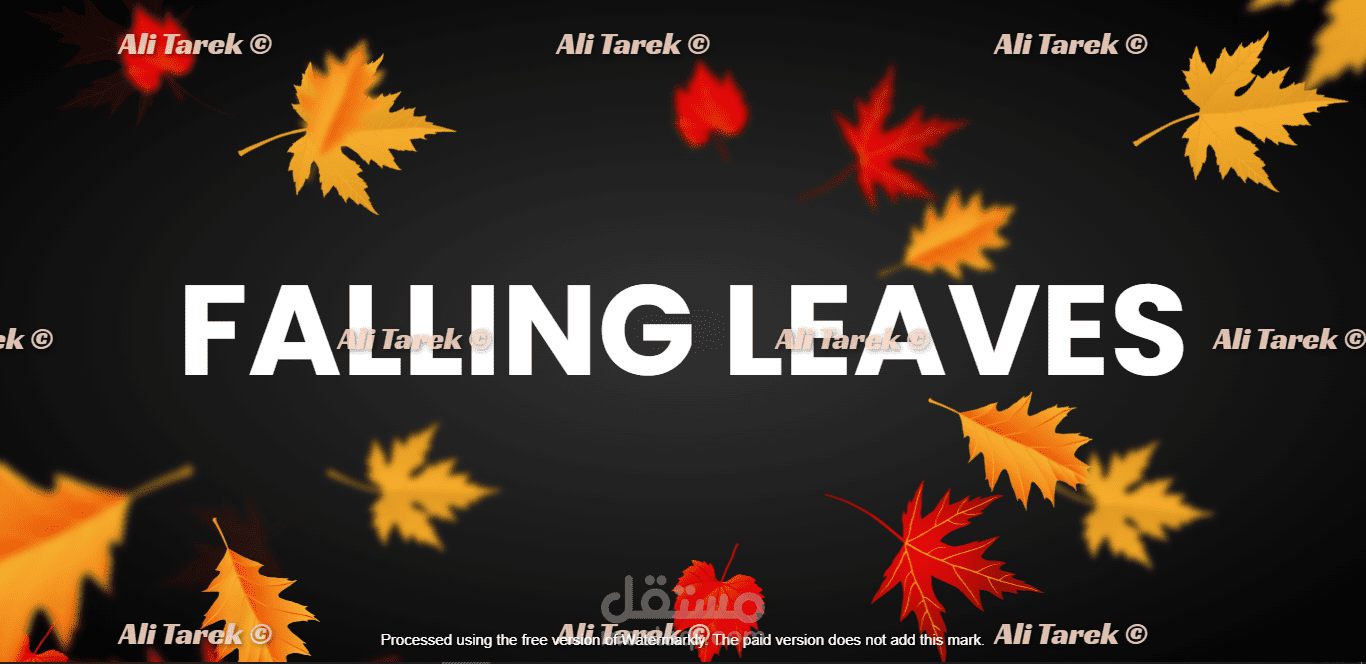 Leaves Animation