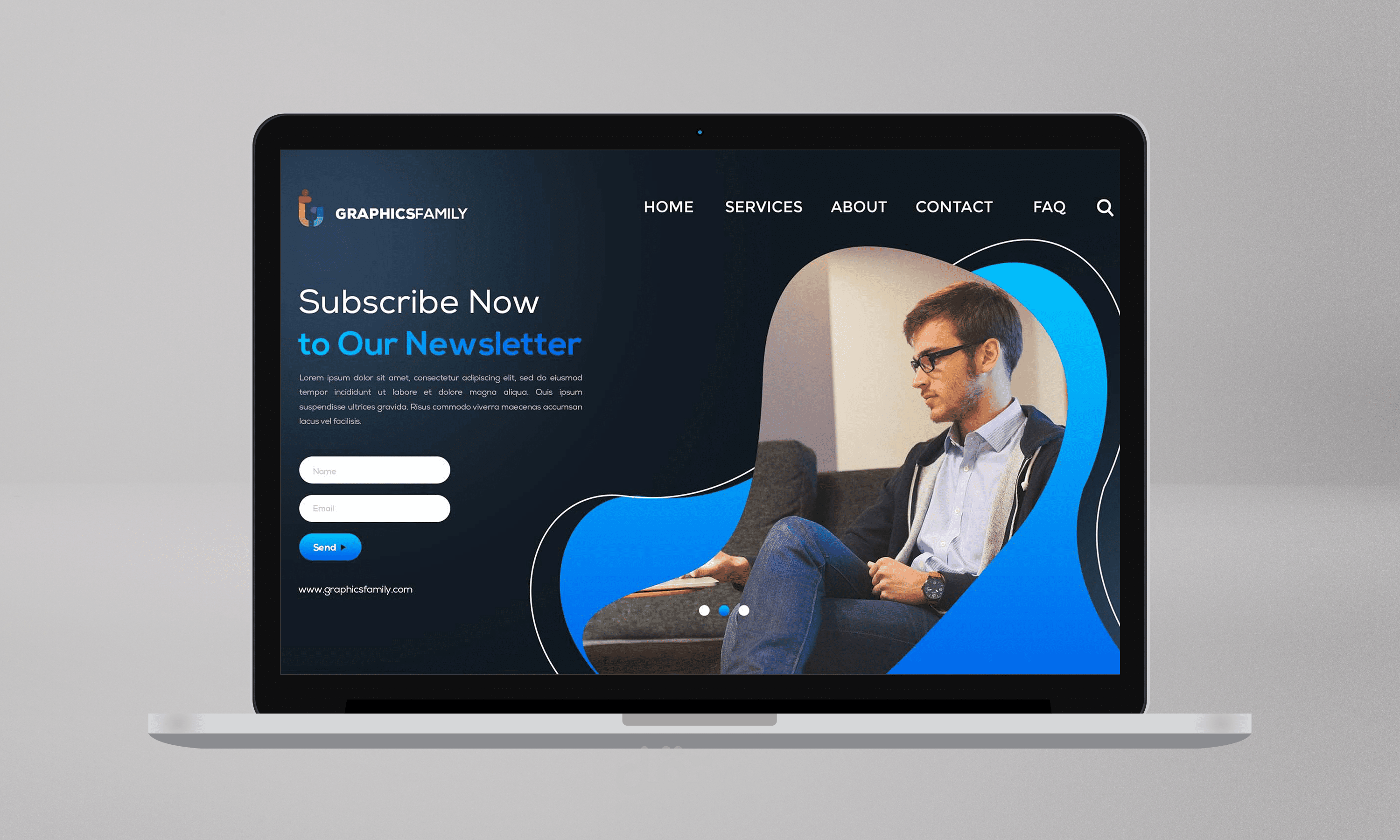 تصميم صفحة هبوط- Landing Page احترافية
