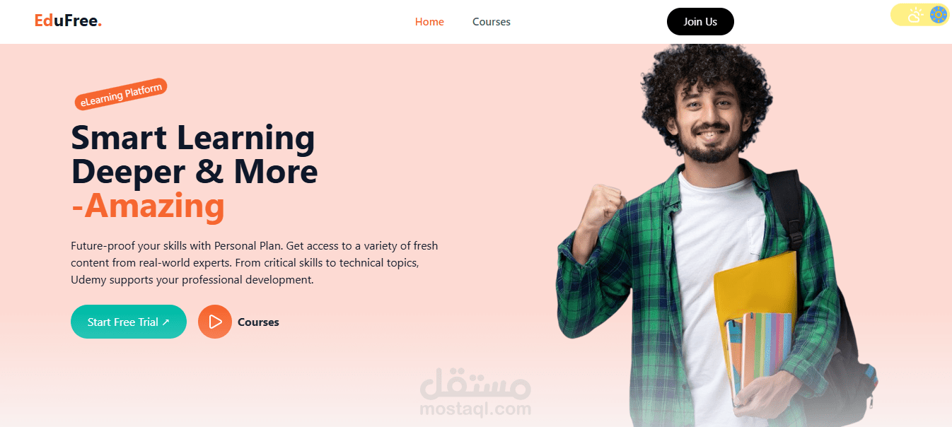 E-Learning Website