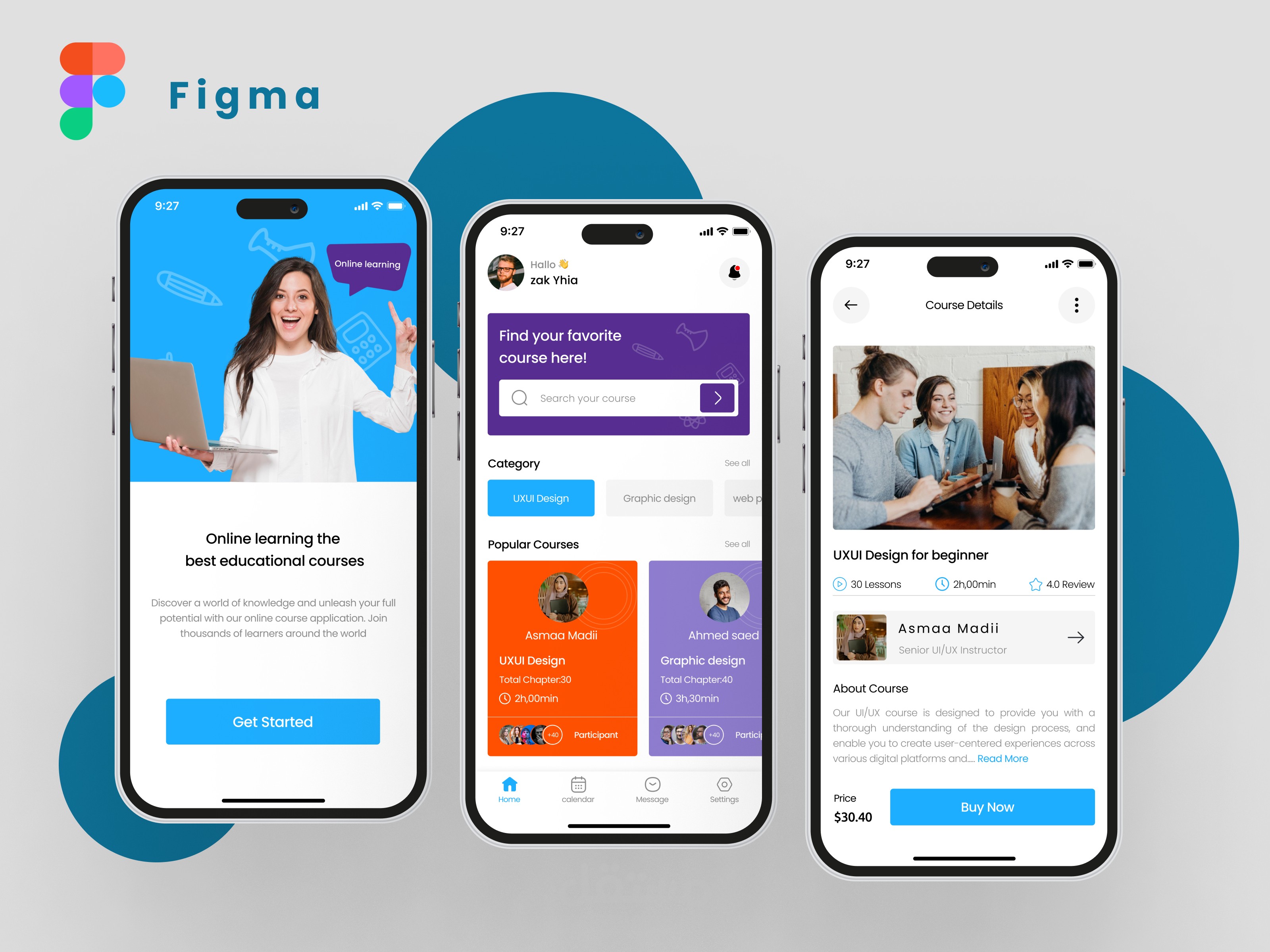 Application courses - تطبيق دورات تعليمية