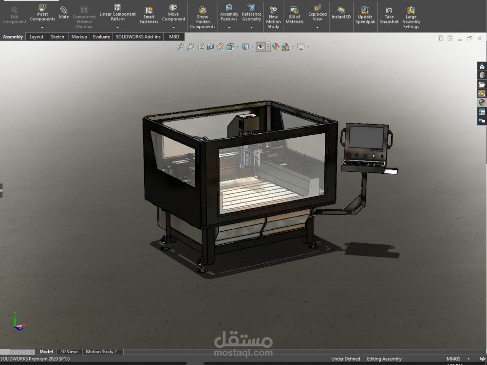 آلة الفريزة CNC