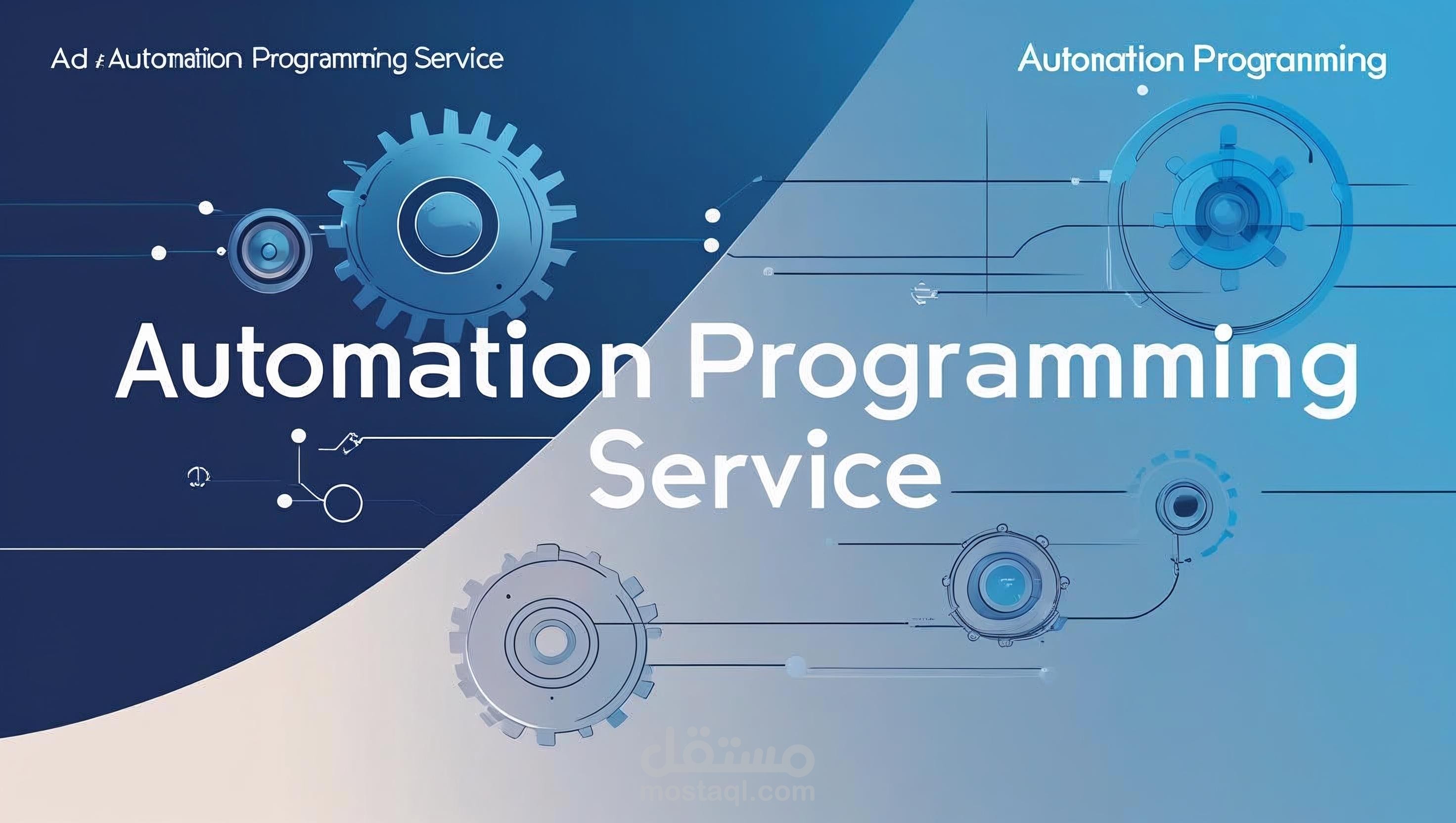 برمجة أدوات أتمتة مخصصة(بوتات – سكربتات – Web Scraping – AP)