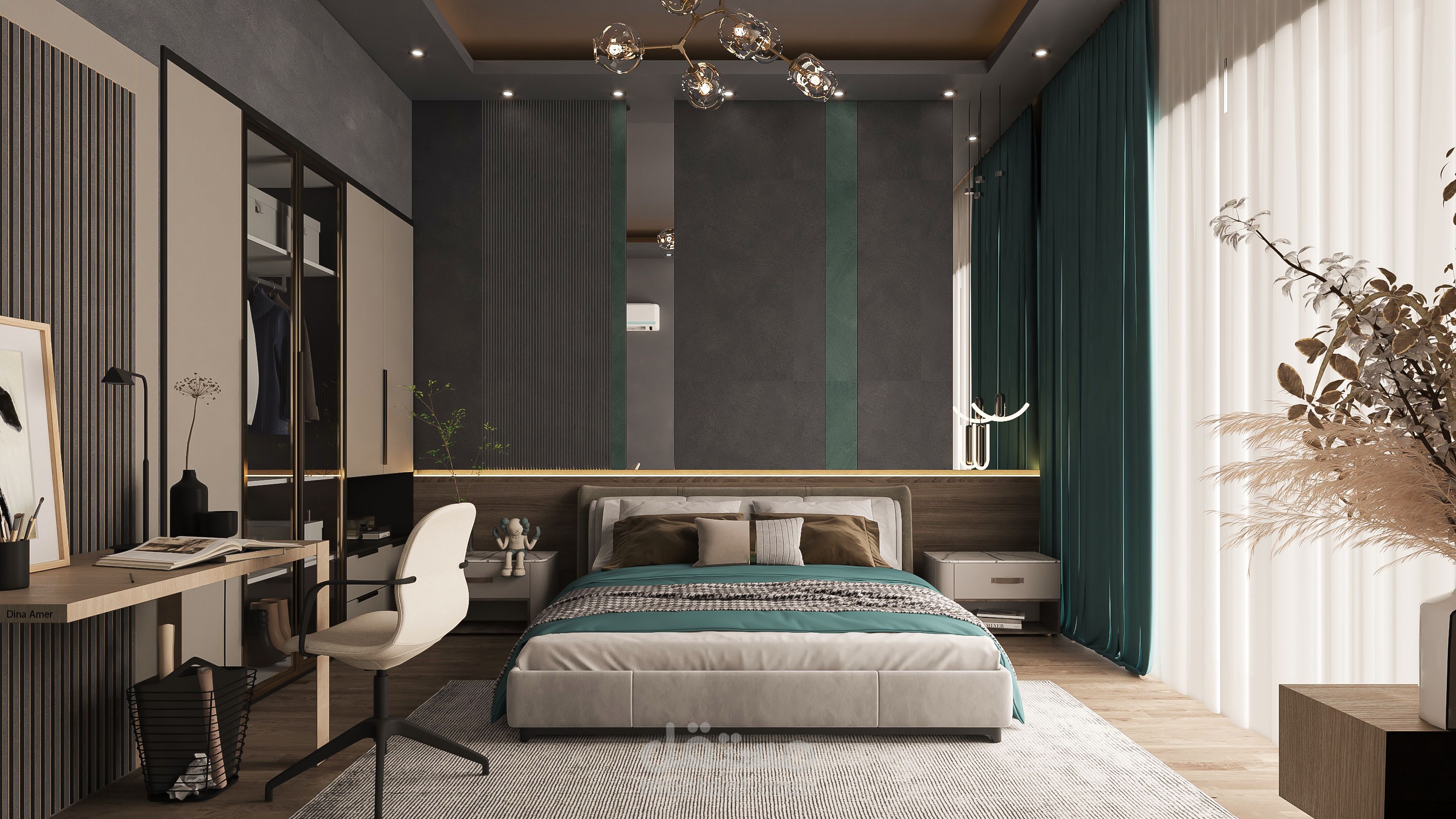 Bed Room ( غرفة نوم )