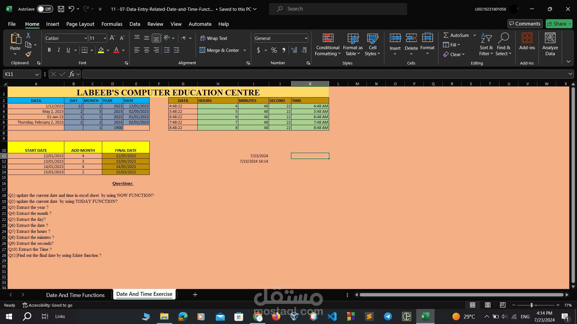 data entry