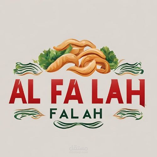 لوجو لشركه الفلاح للتجاره