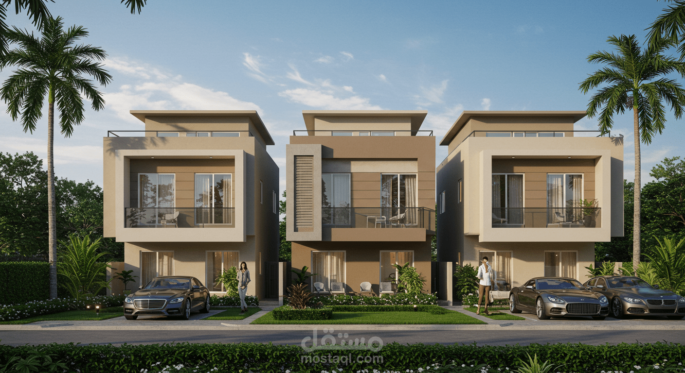 Modern houses in egypt