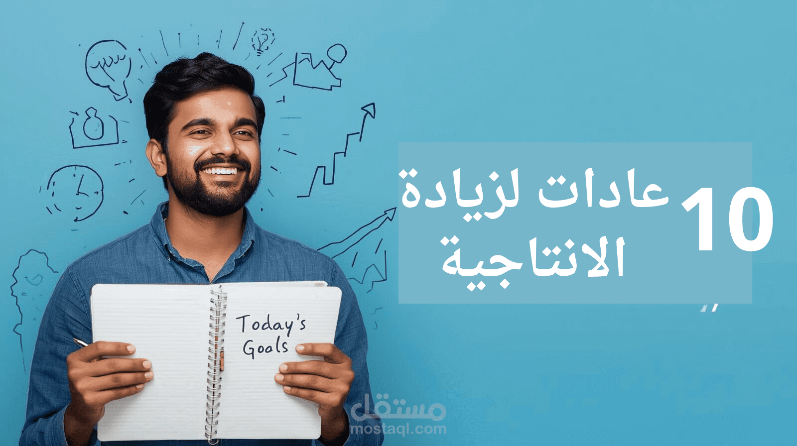 10عادات يومية لزيادة الإنتاجية