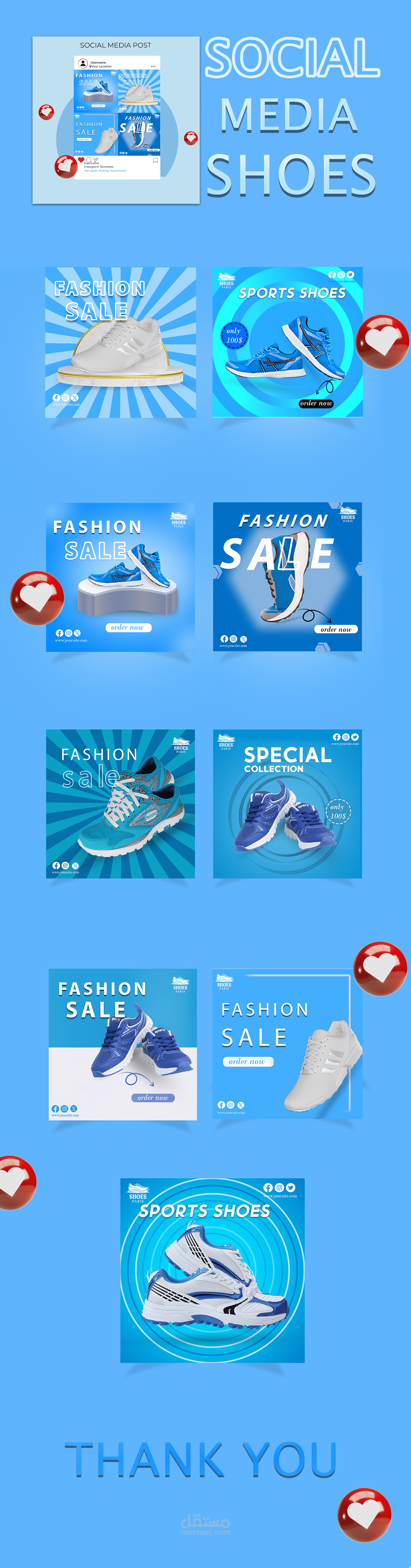 Social media shows