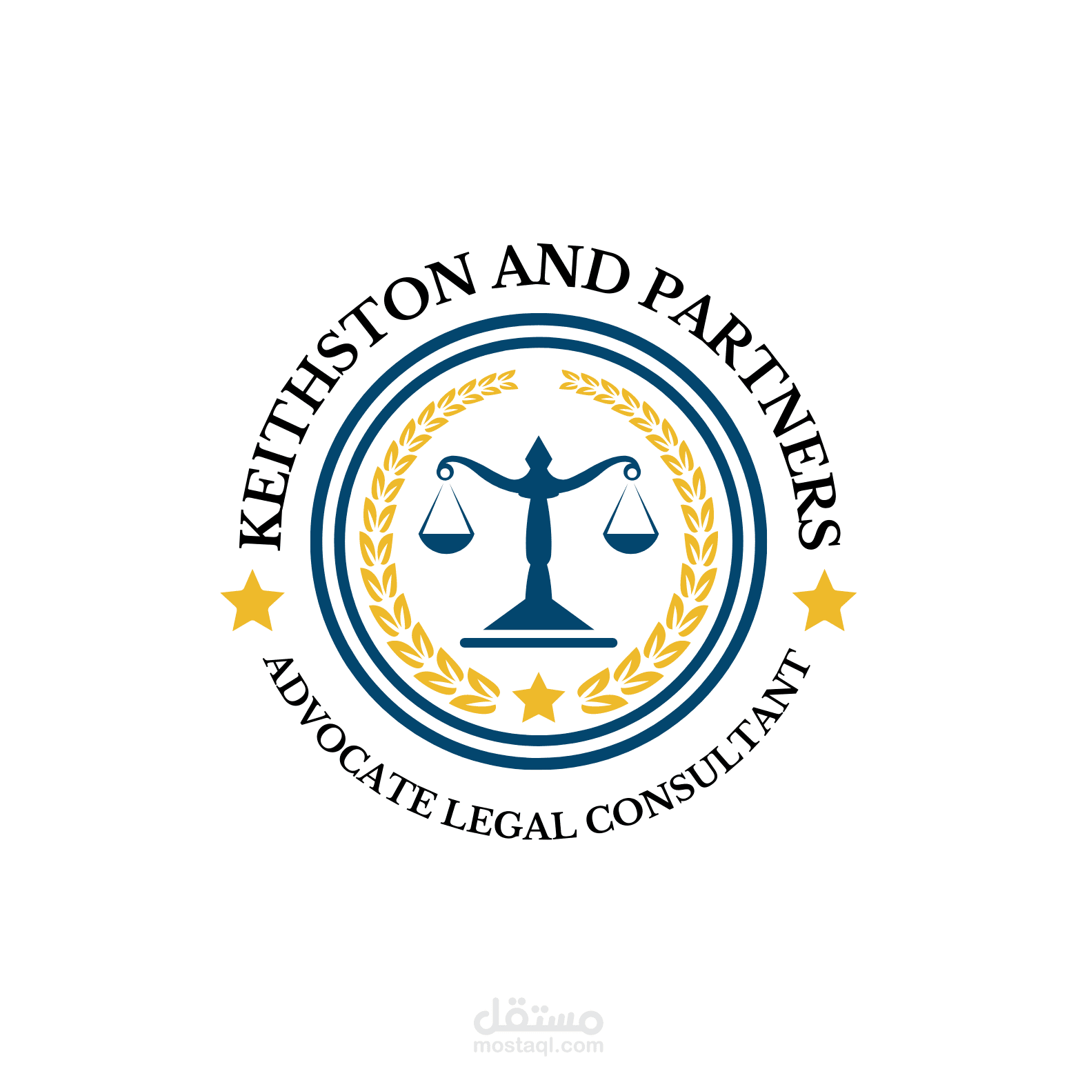 تصميم لوجو وبورشور إحترافي لمكتب محاماة