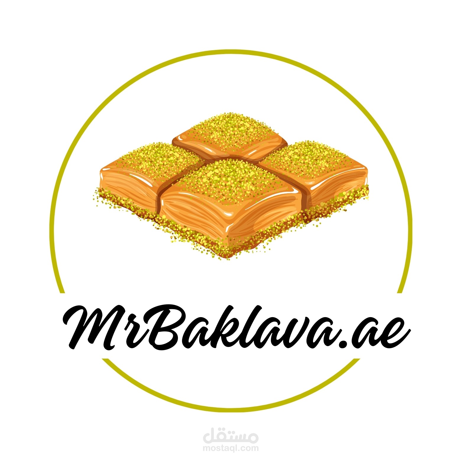 شعار لمتجر حلويات