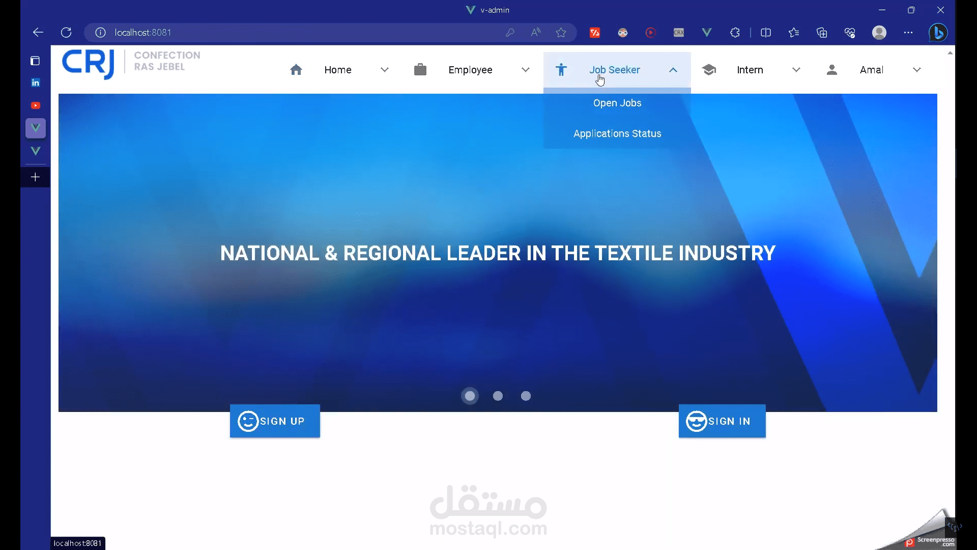 نظام إدارة متكامل لتعزيز كفاءة العمليات المؤسسية: حلول مبتكرة للمدراء، الموظفين، الباحثين عن عمل، والمتدربين