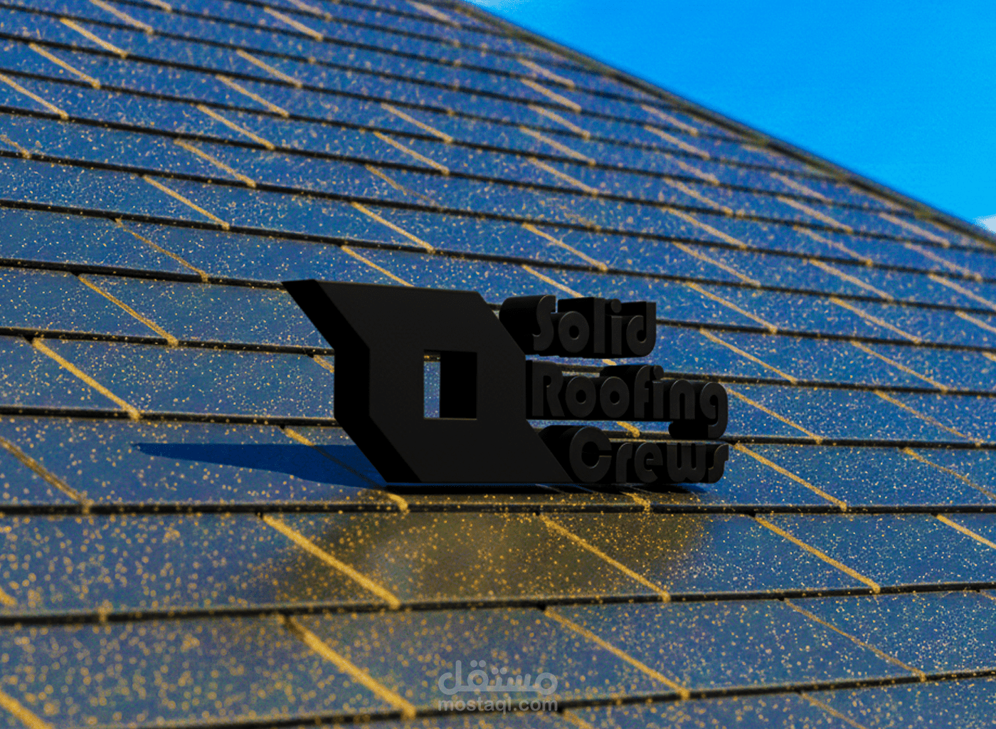 logo, Solid Roofing Crews