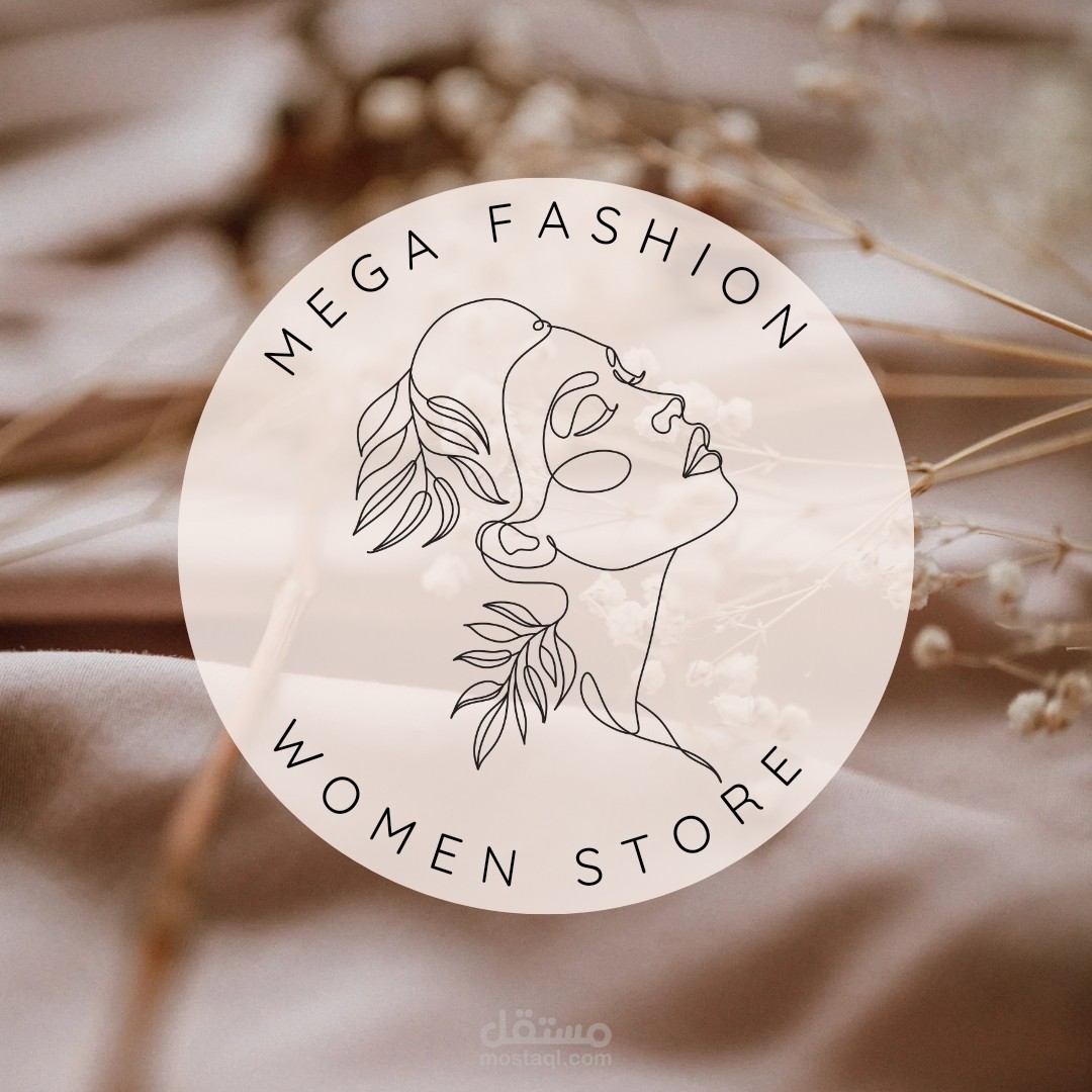 تصميم لوجوهات لبعض براندات المطاعم والملابس