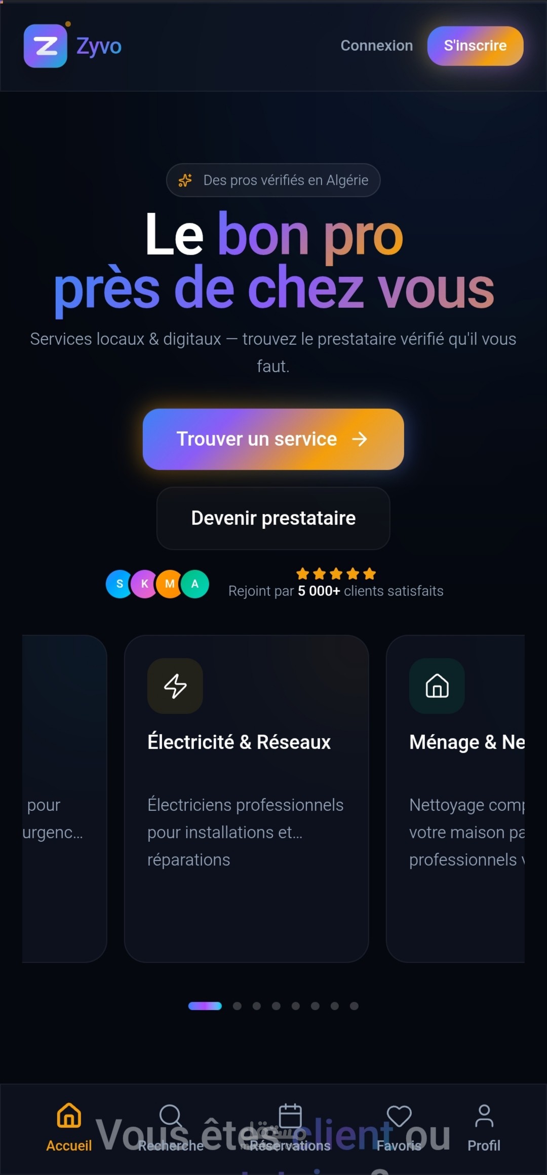 1 saas algérienne de service