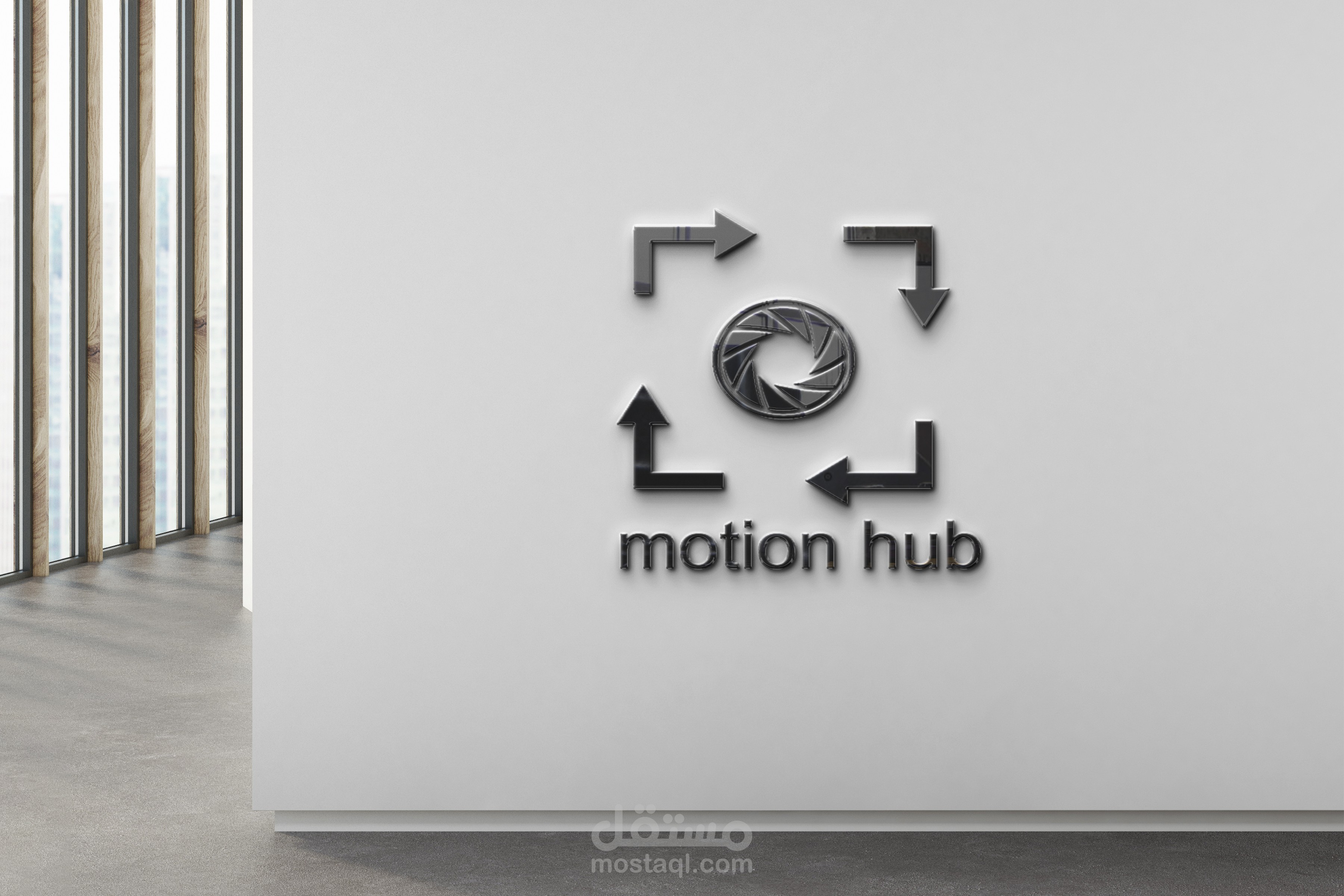 Logo Design for Motion Hub - Cinematography Company
