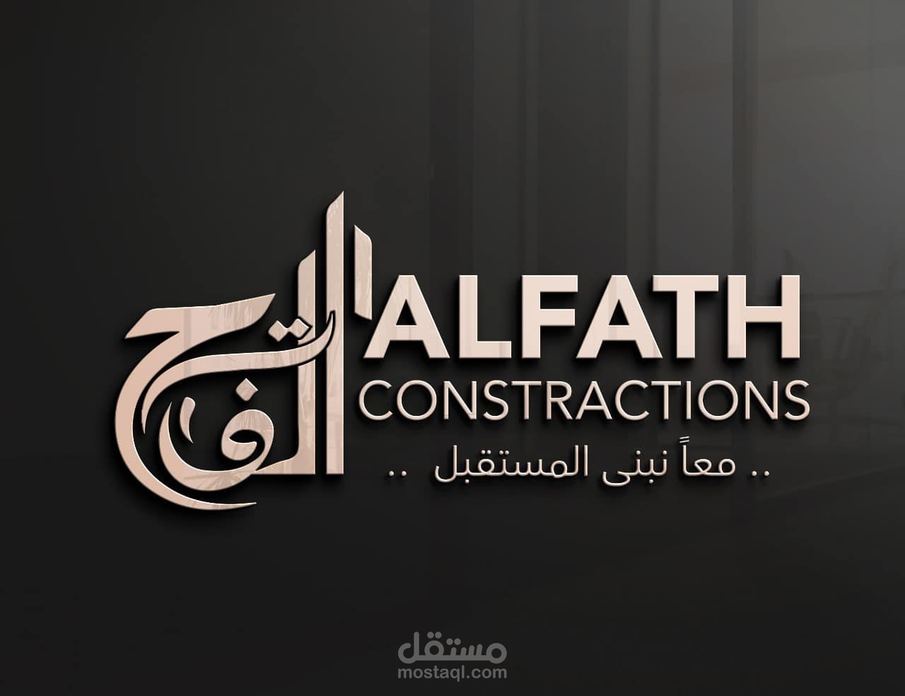 "تصميم هوية بصرية احترافية لشركة الفتح - شعار، دليل هوية، وأوراق رسمية تبرز تميز علامتك"