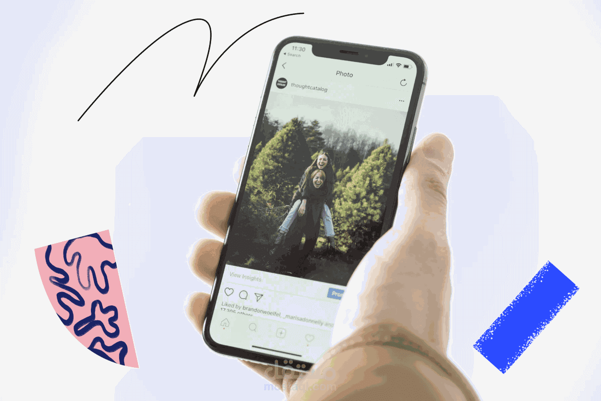 instgram acount runing aad internt research like esay and things