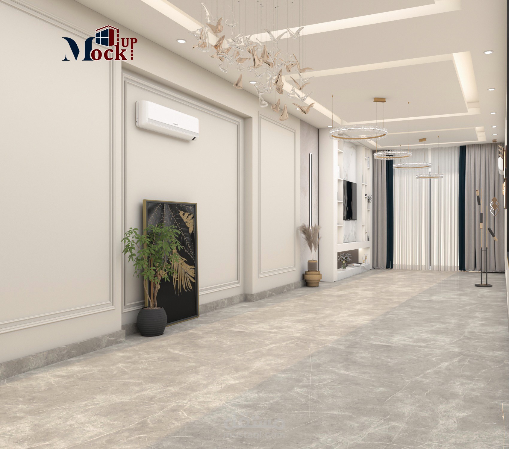 تصميم مودرن للشقه