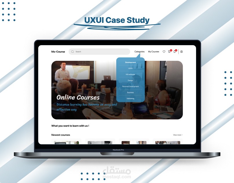 Online Courses Platform | UXUI Case Study