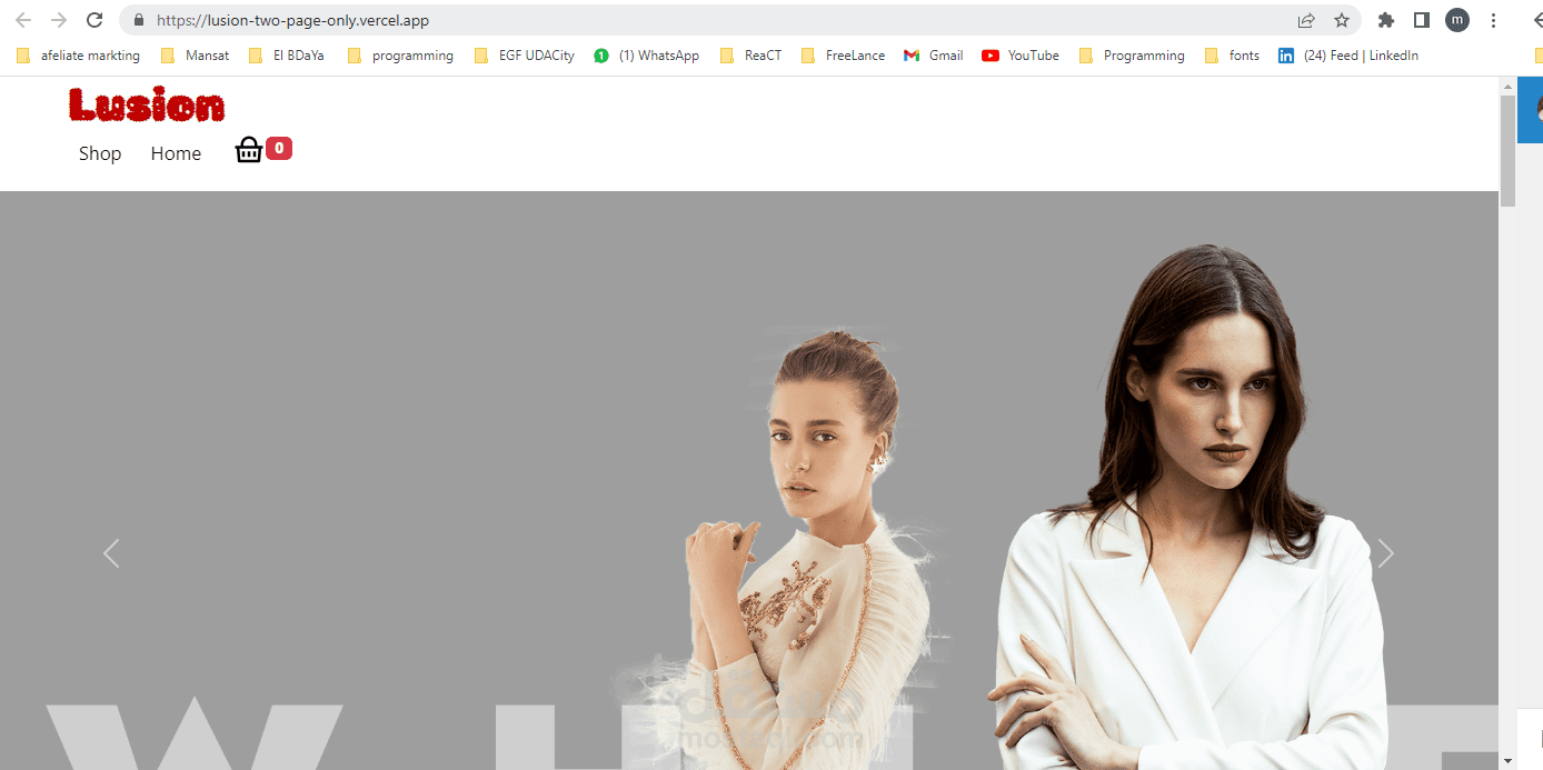 متجر الكترونى