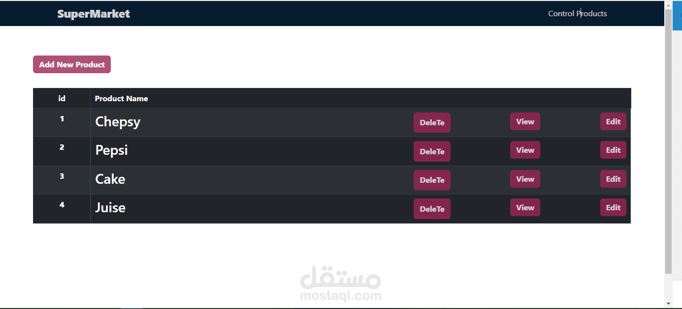 صفحه الادمن