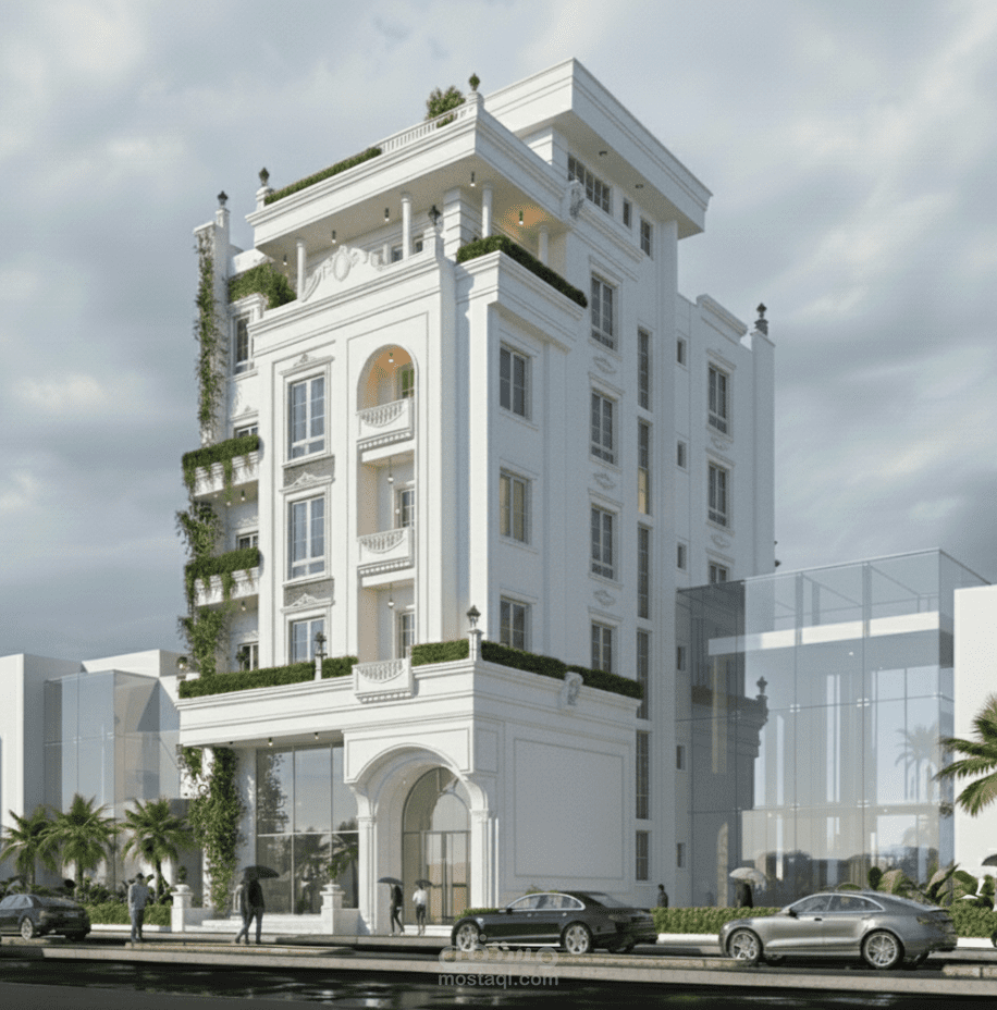 تصاميم واجهات معمارية ، كلاسيك- نيو كلاسيك