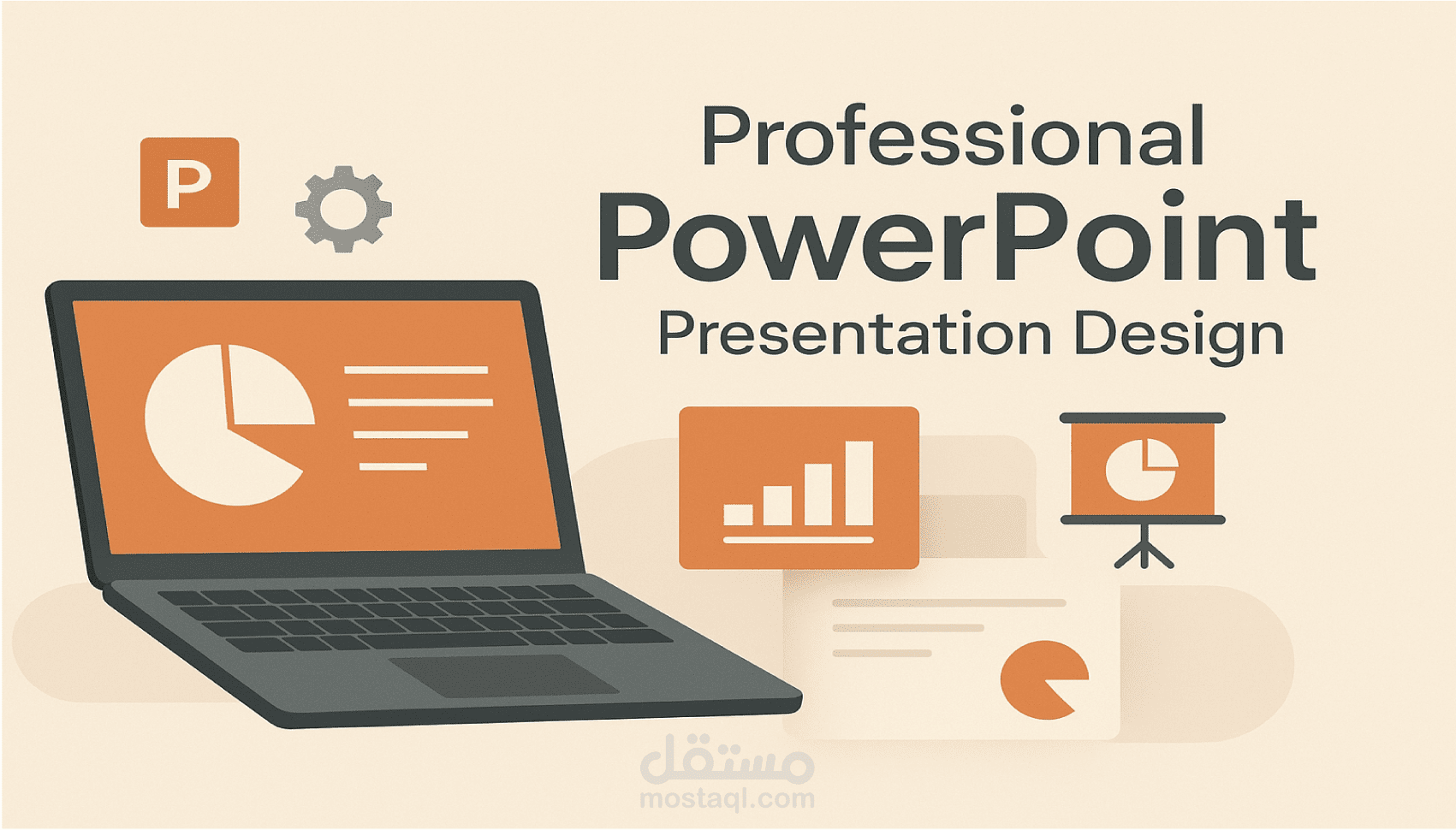 تصميم عروض PowerPoint احترافية وجذابة