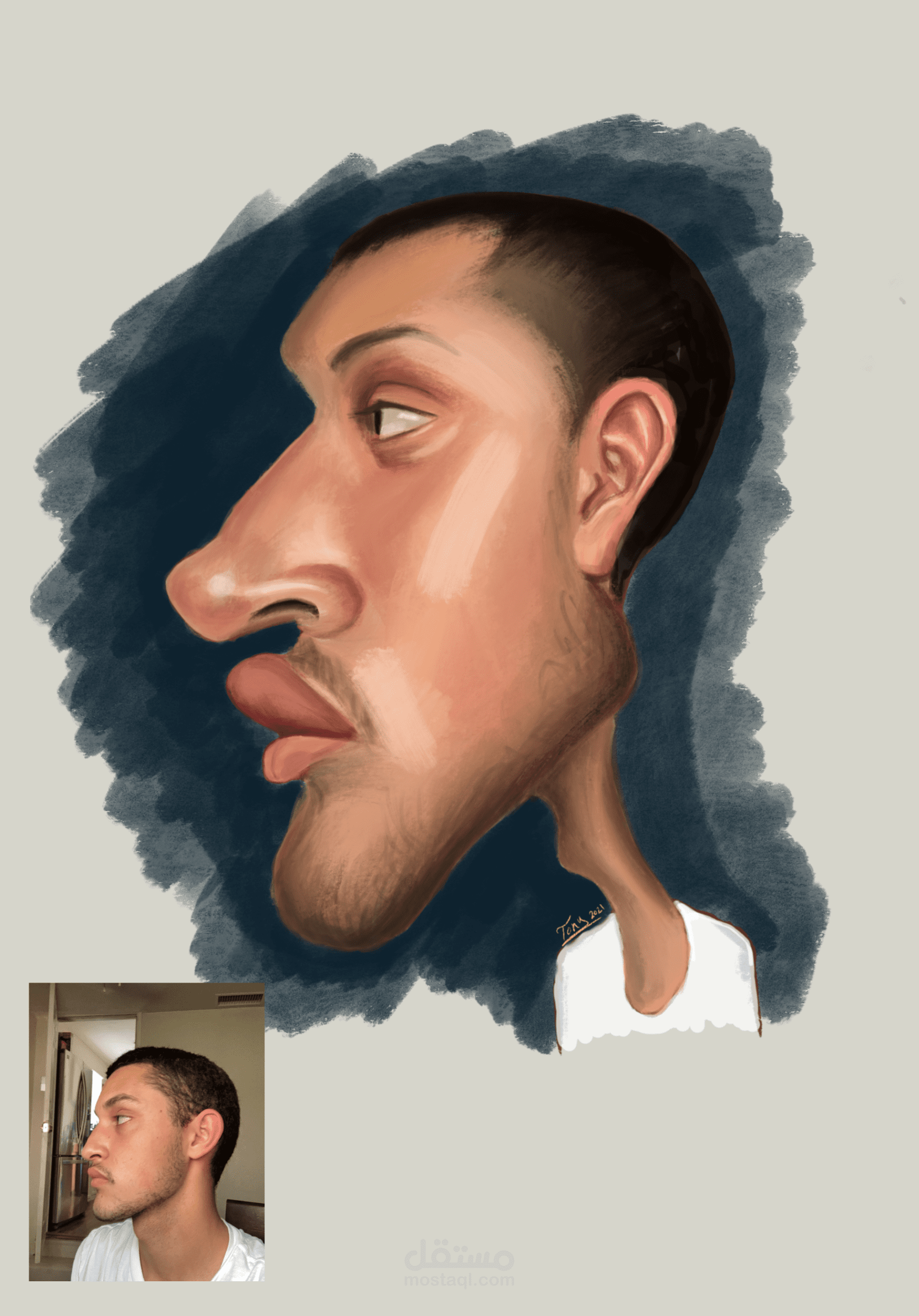 ارسم نفسك كاريكاتير