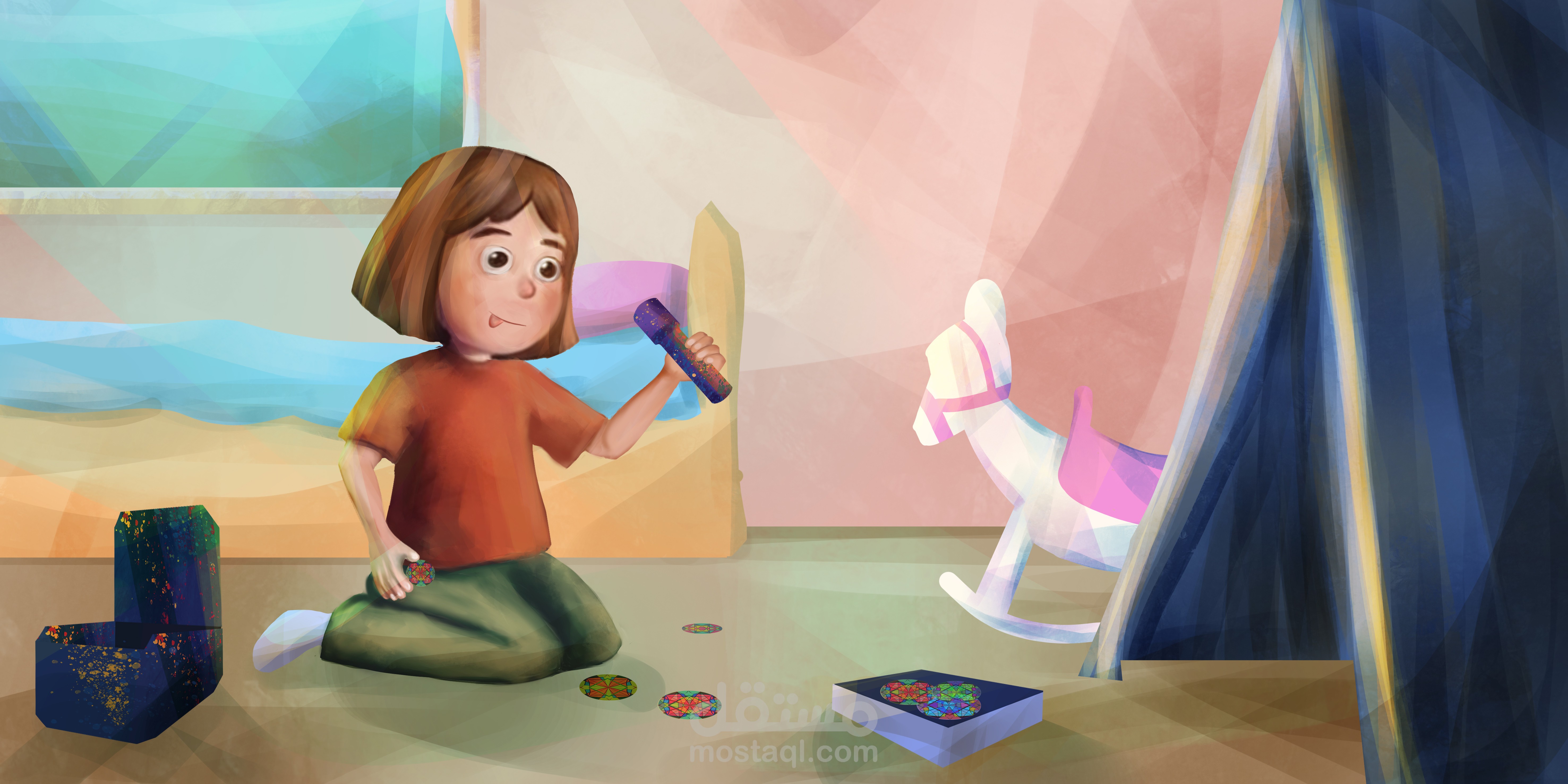 رسومات قصة مصورة