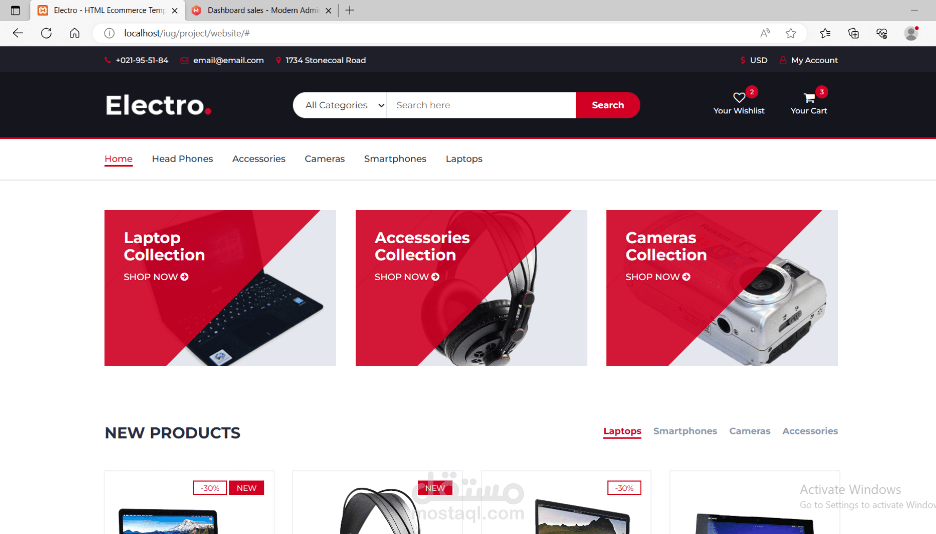Online Electronics Store