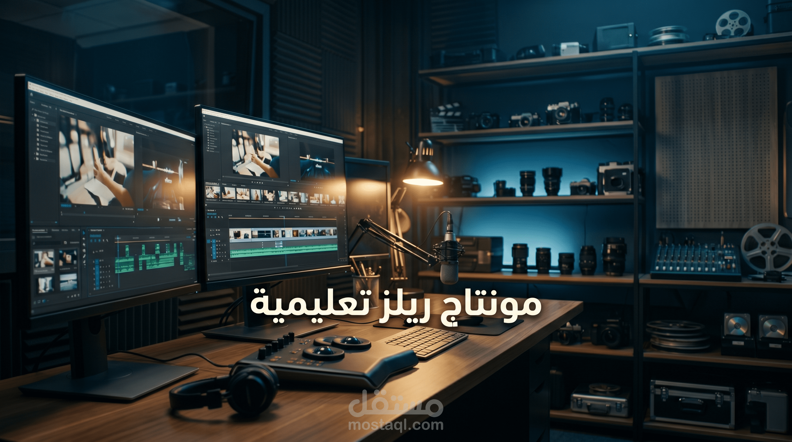 إنتاج الريلات التعليمية