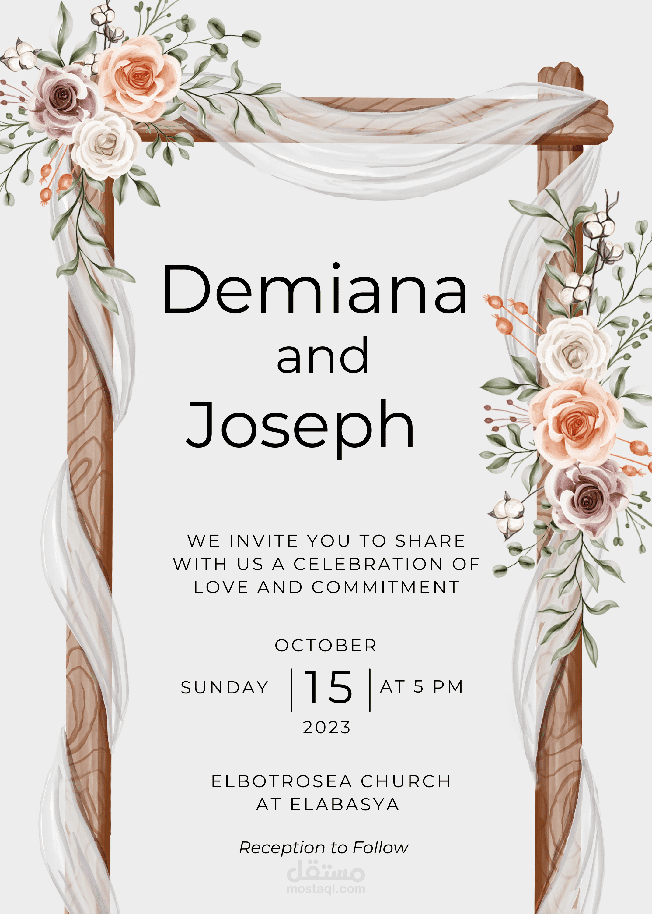 Wedding invitation