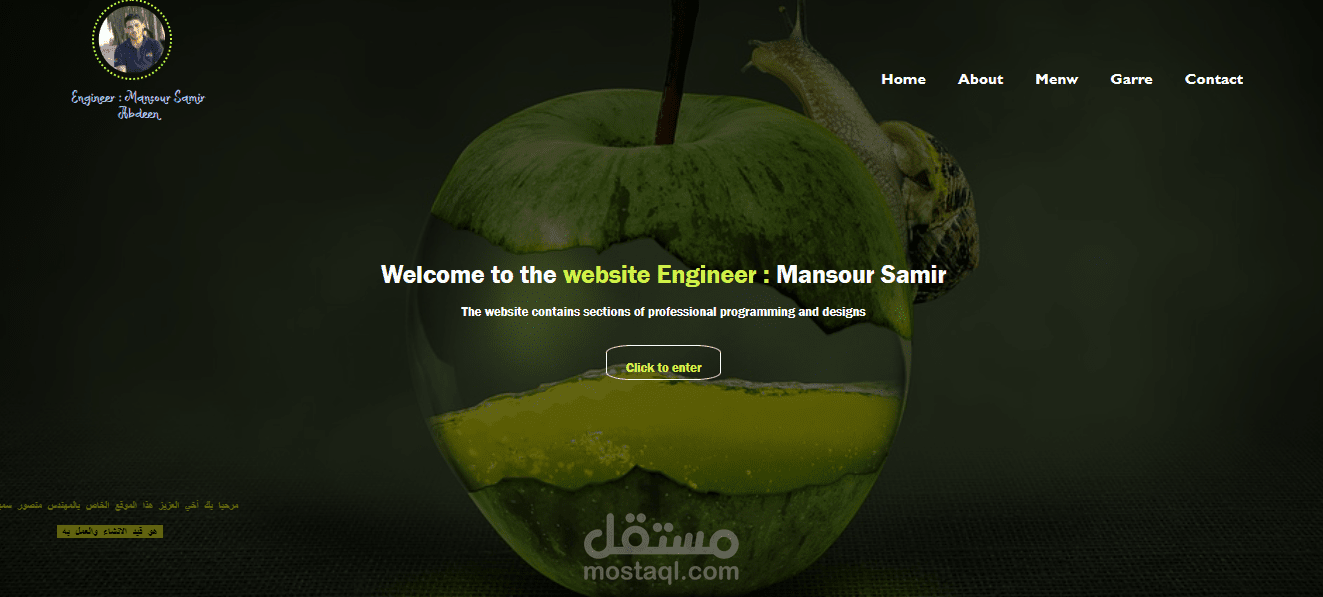 Website design