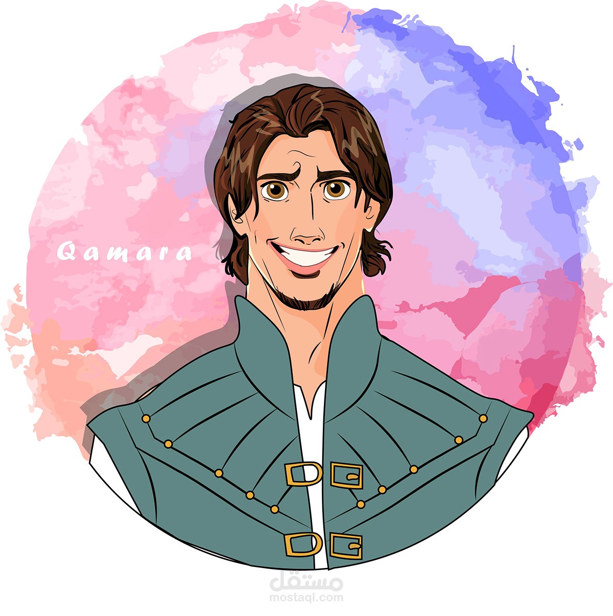 رسم شخصيات كرتونية