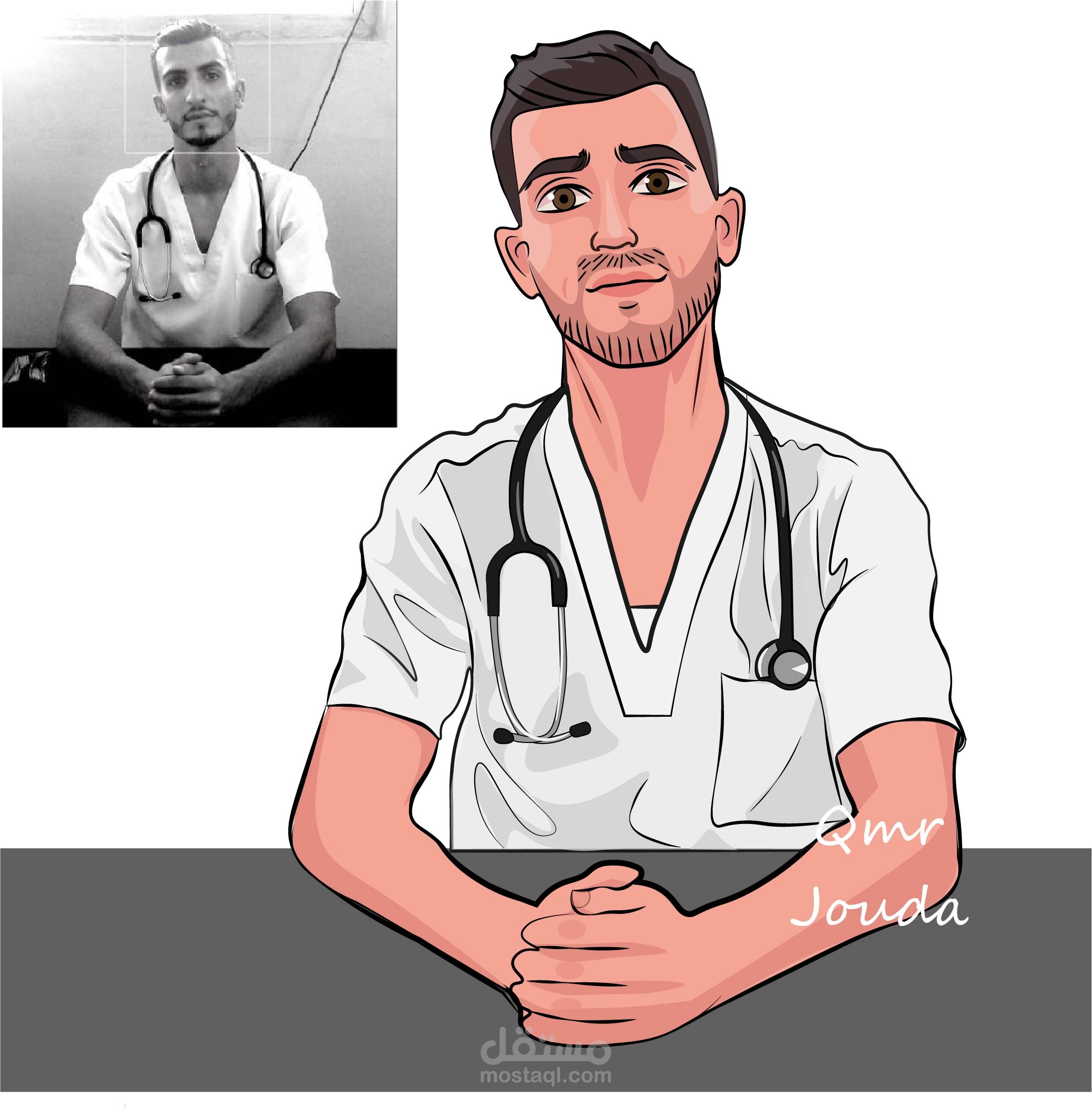 رسم شخصيات كرتونية تحاكي الصور