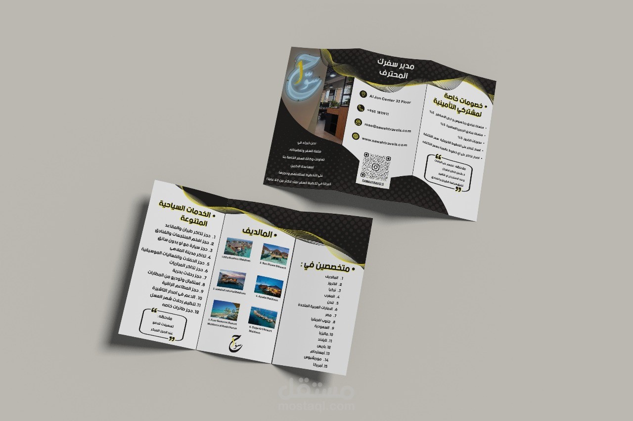 A professional introductory brochure for your company