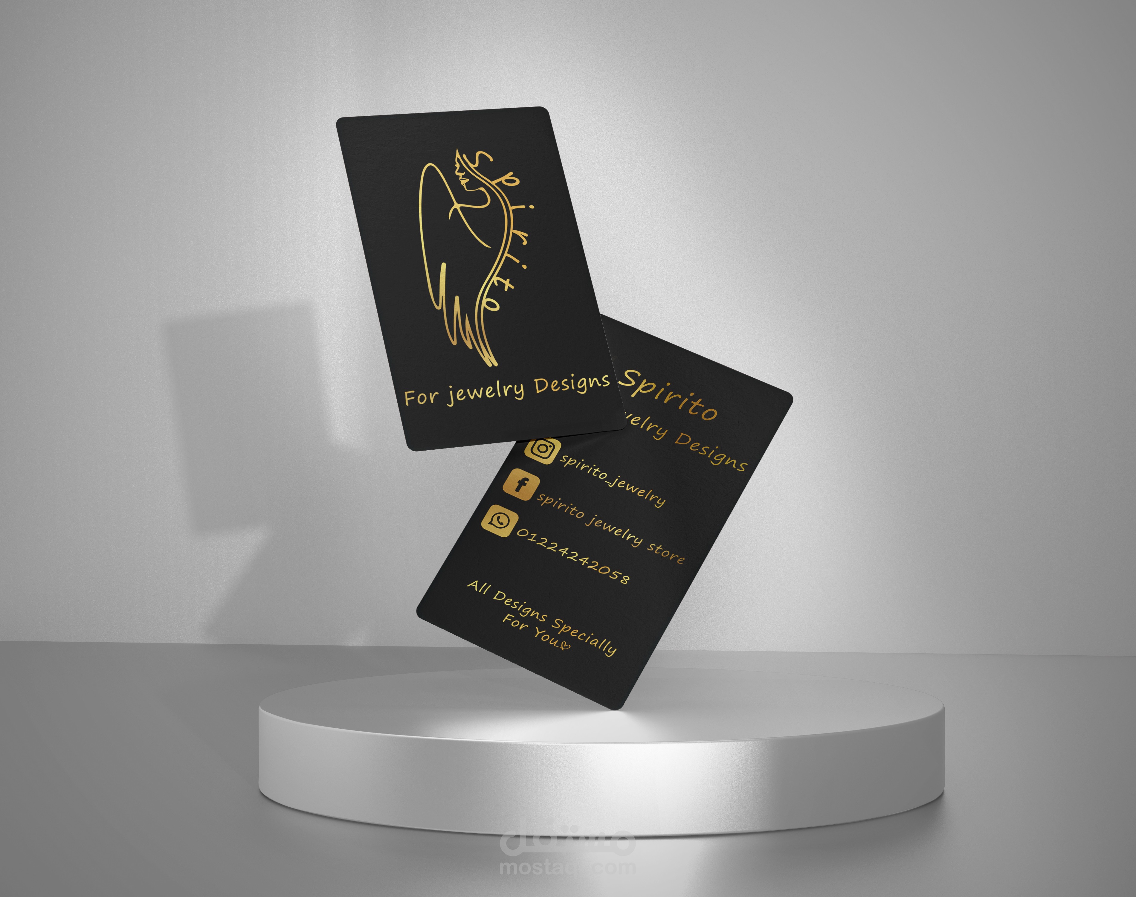 تصميم بطاقة شخصية/عمل - design business card
