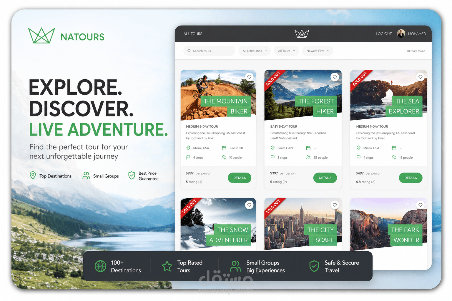 Tours booking system