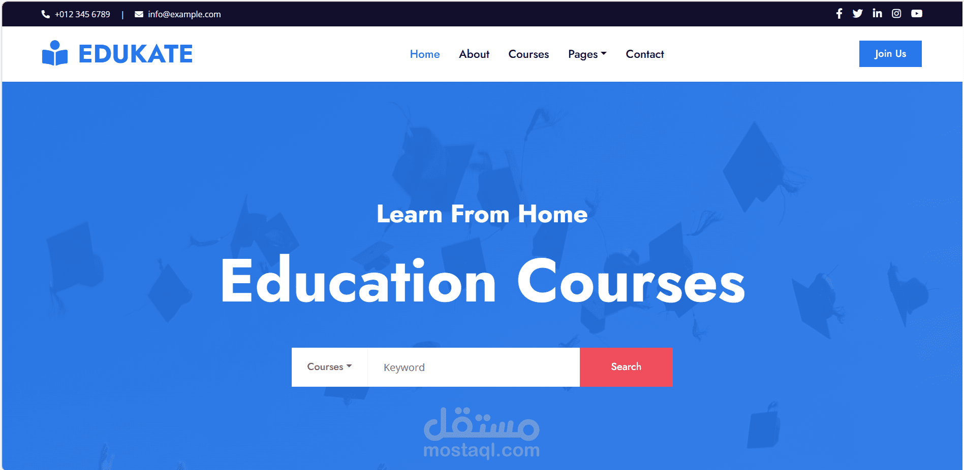 تطوير موقع ويب