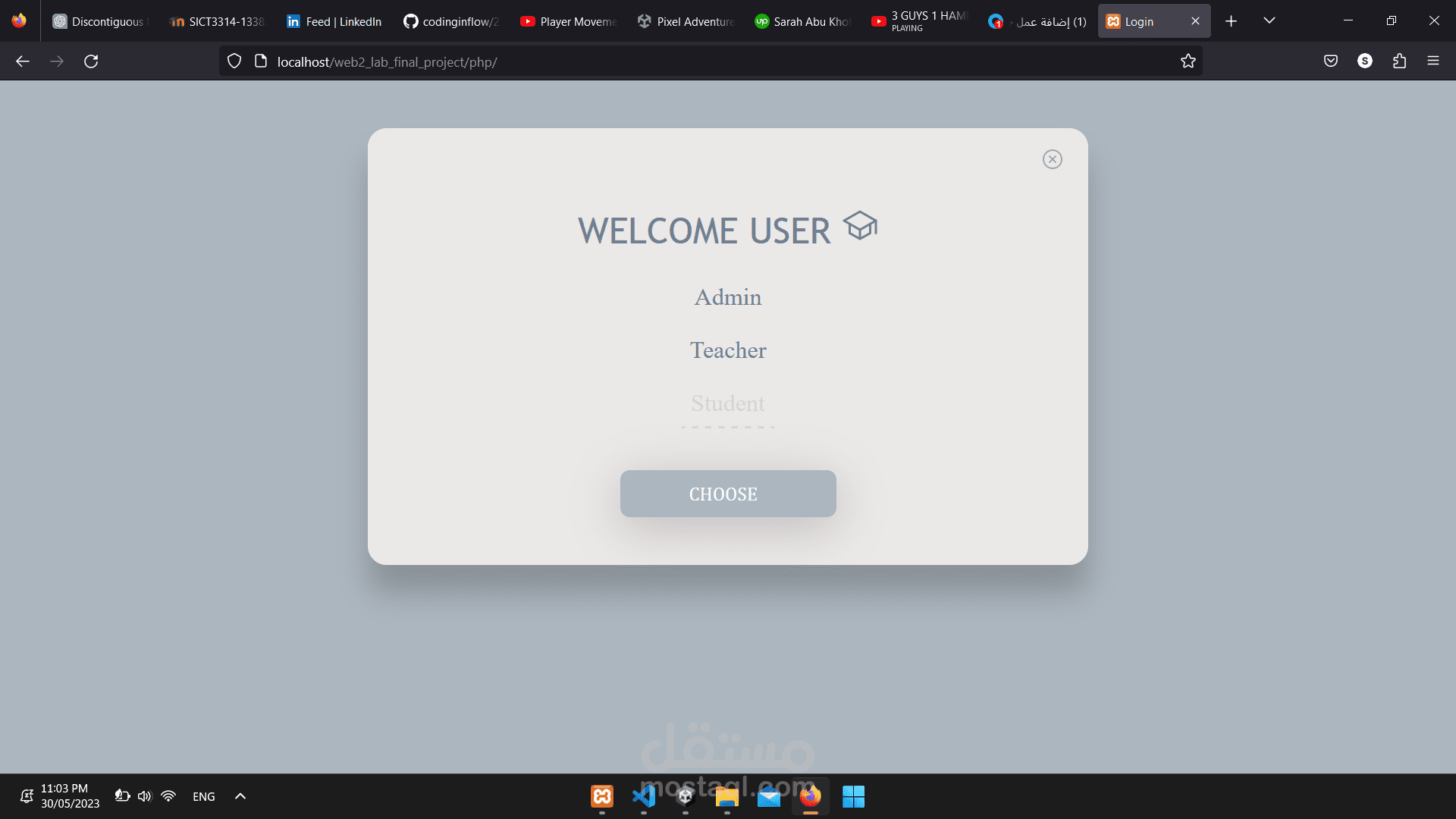 website for university system