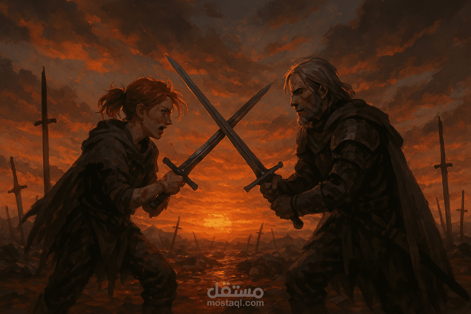 كتابة وإنتاج سكربت أنمي أصلي بعنوان "دم التنين" + سكربت حلقة أنمي ديستوبية بعنوان "العقيدة 09"