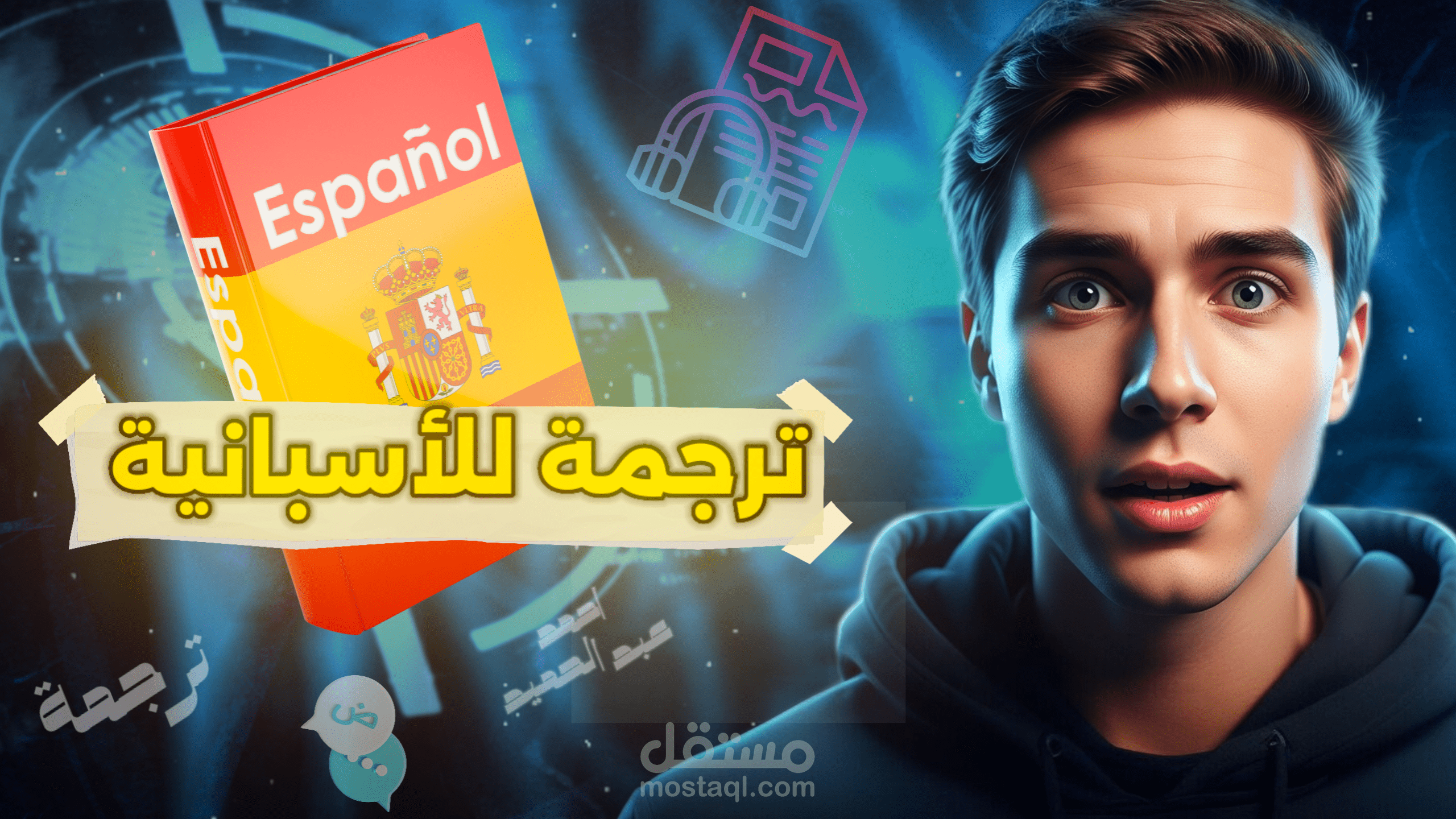 ترجمة ودبلاج لمحتوى كورس باللغة الإسبانية