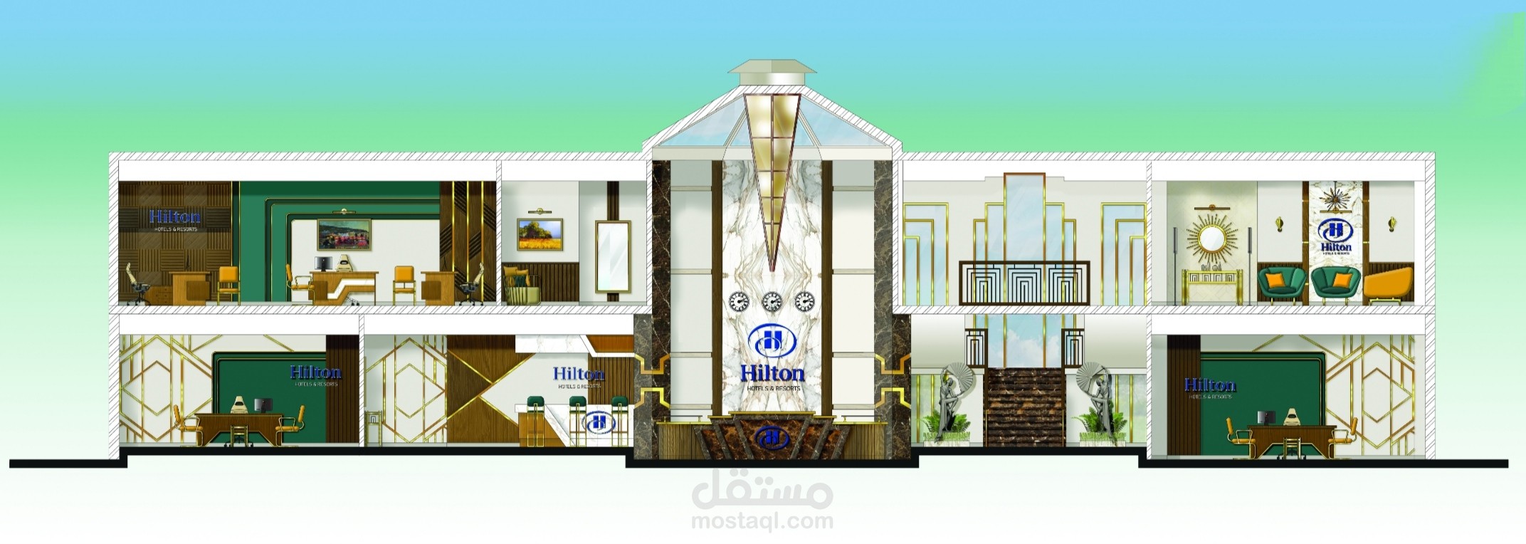تصميم كامل لشركة