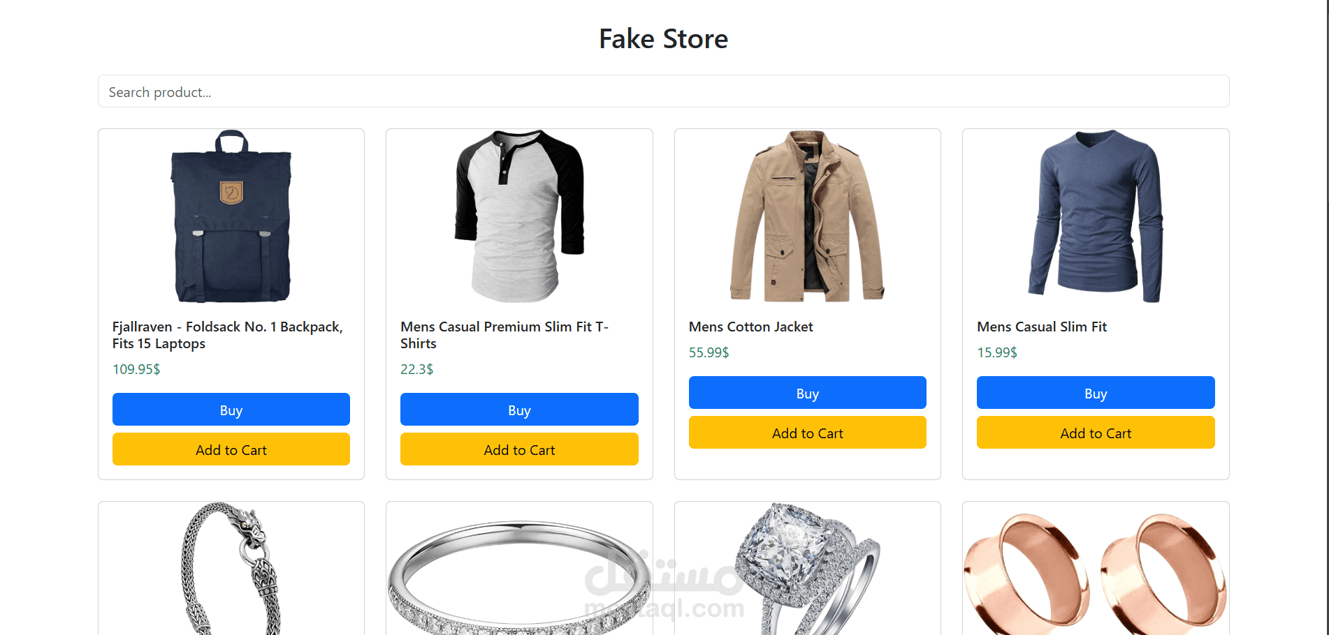 Fake Store Api