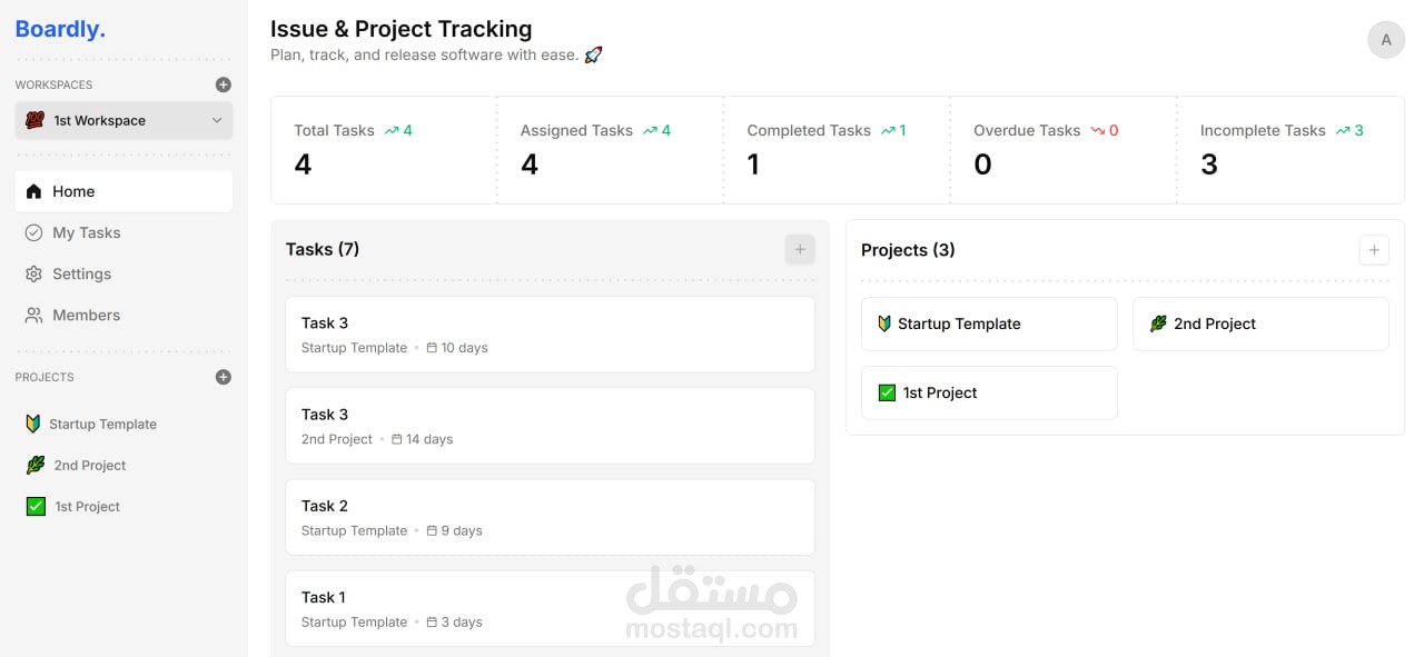 Boardly - Enterprise Project Management Platform