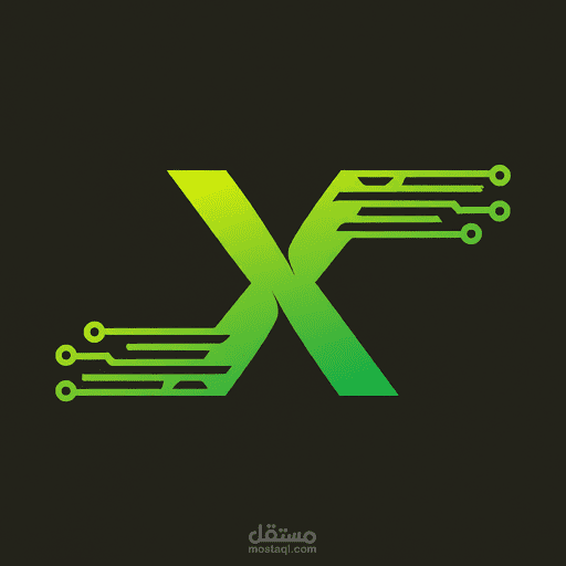 Logo for letter X  in (Xprs)