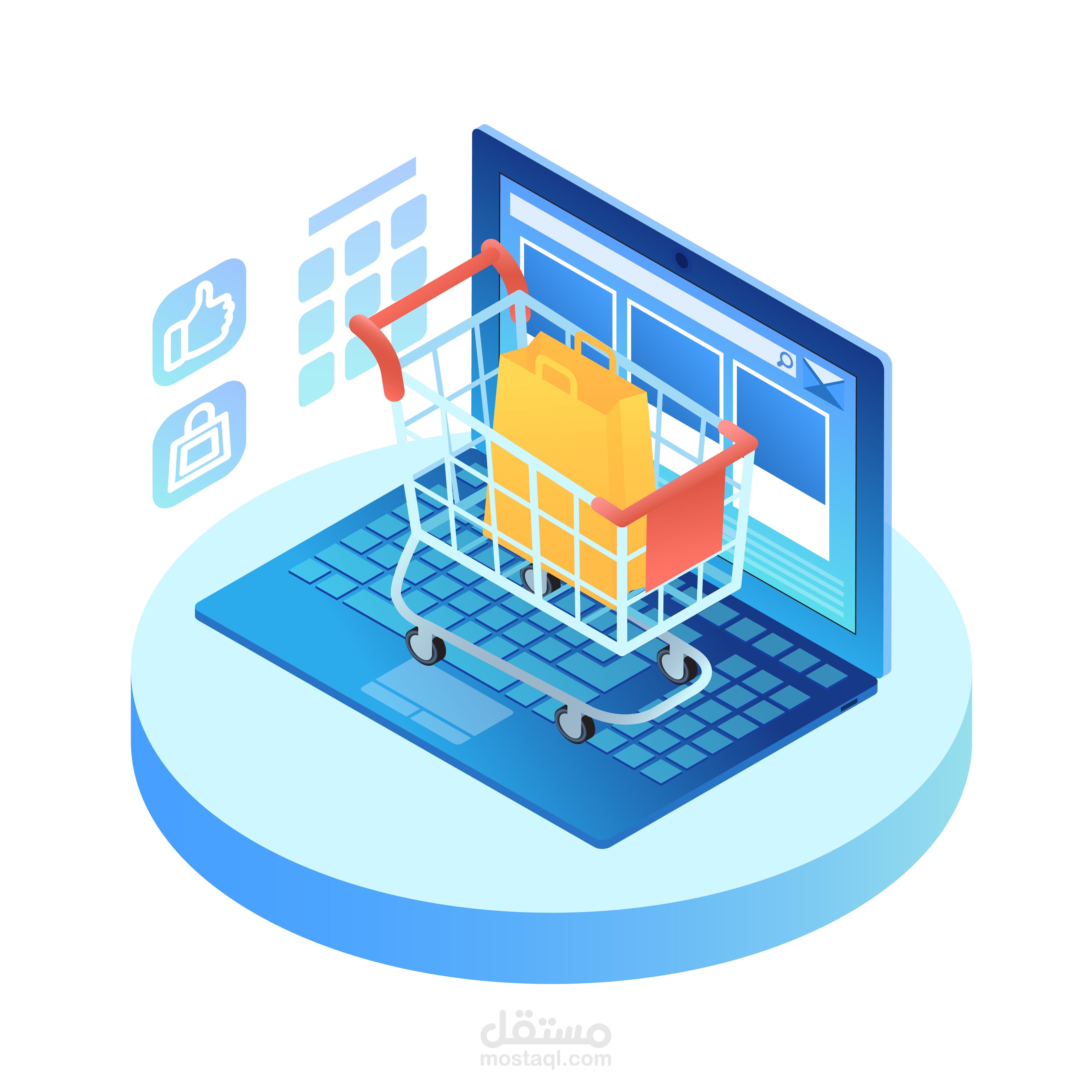 Ecommerce app (موقع إلكتروني تجاري)