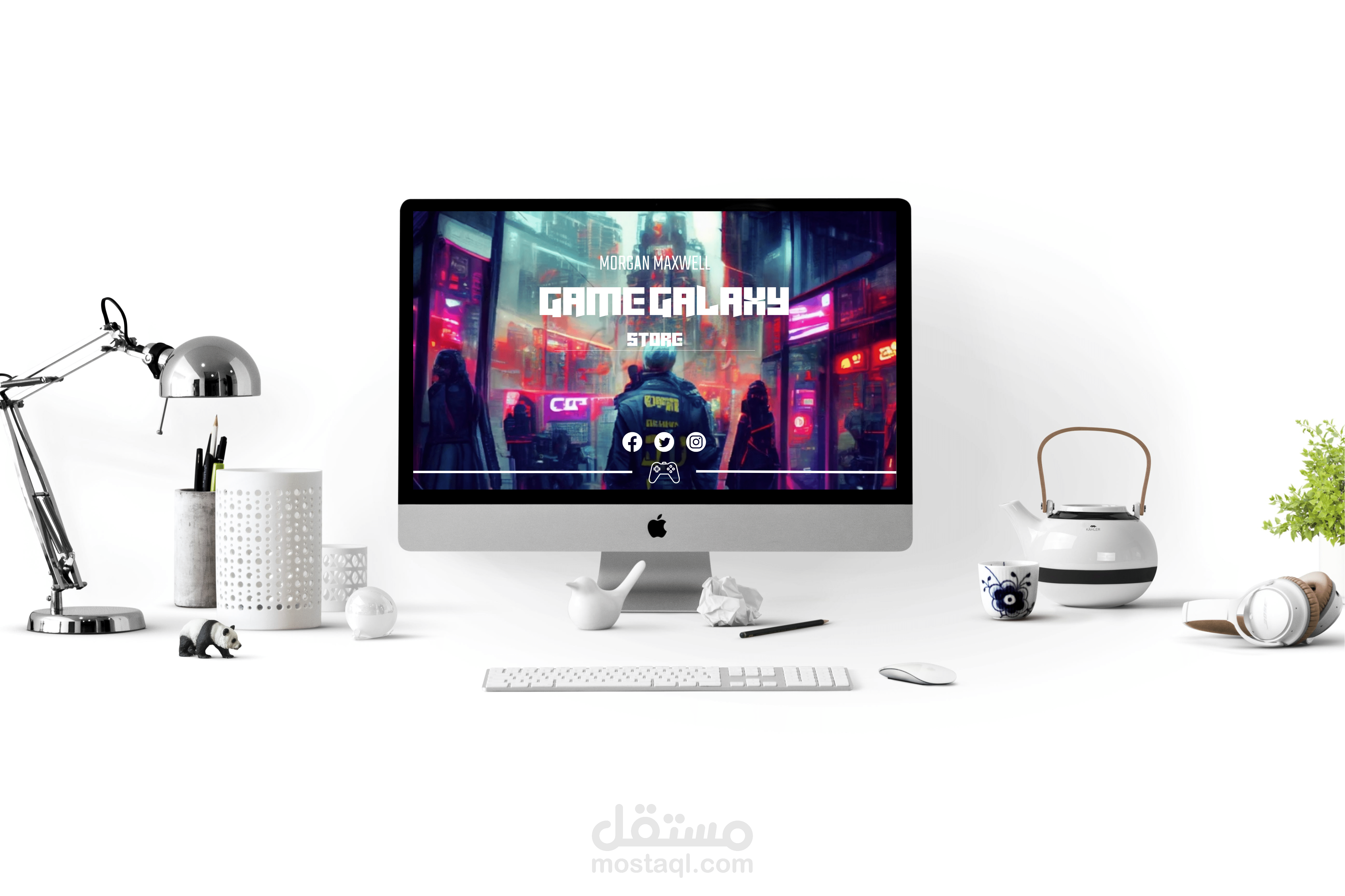 تصميم بنرات لمتجر العاب