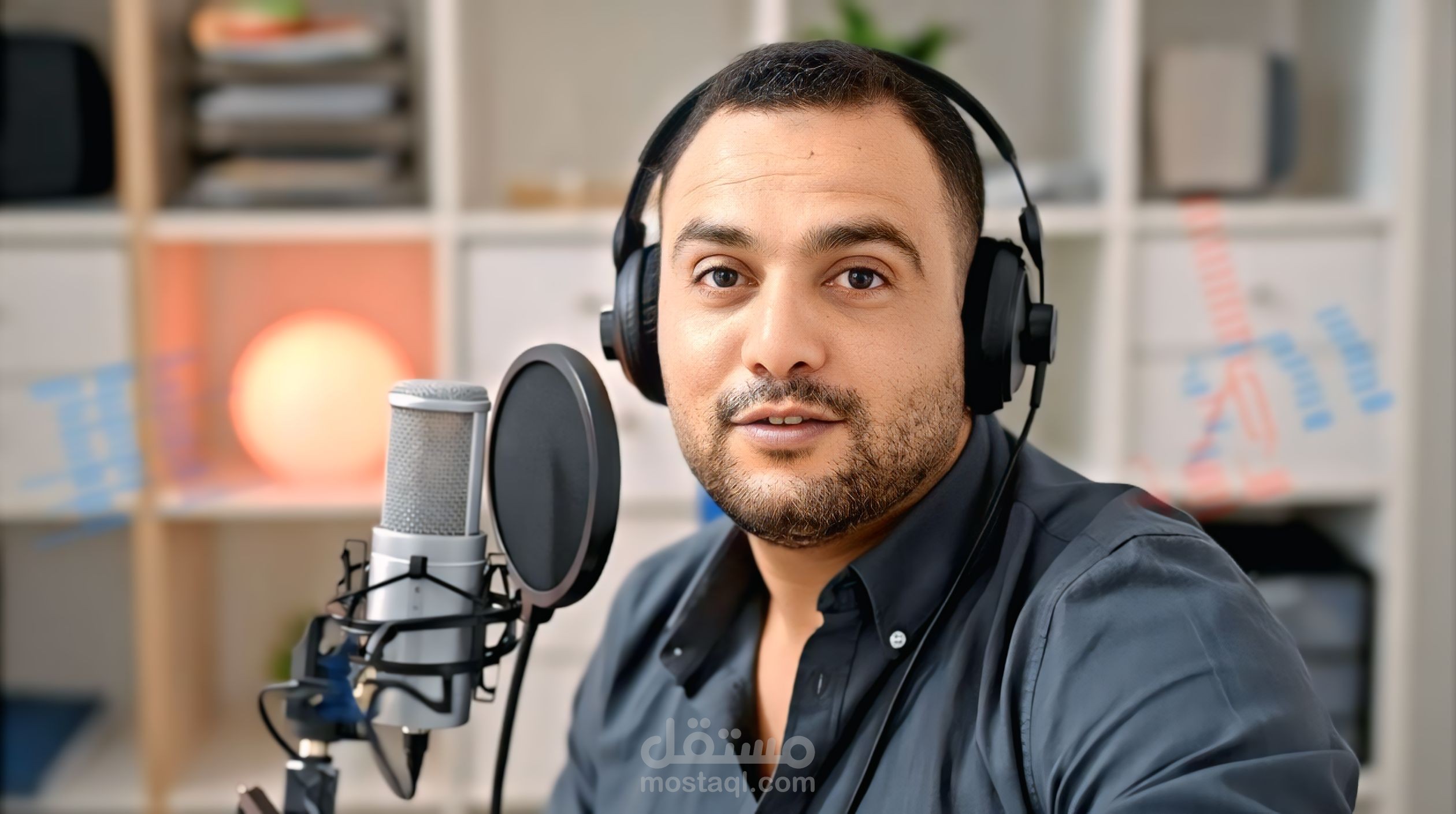 معلق صوتي محترف