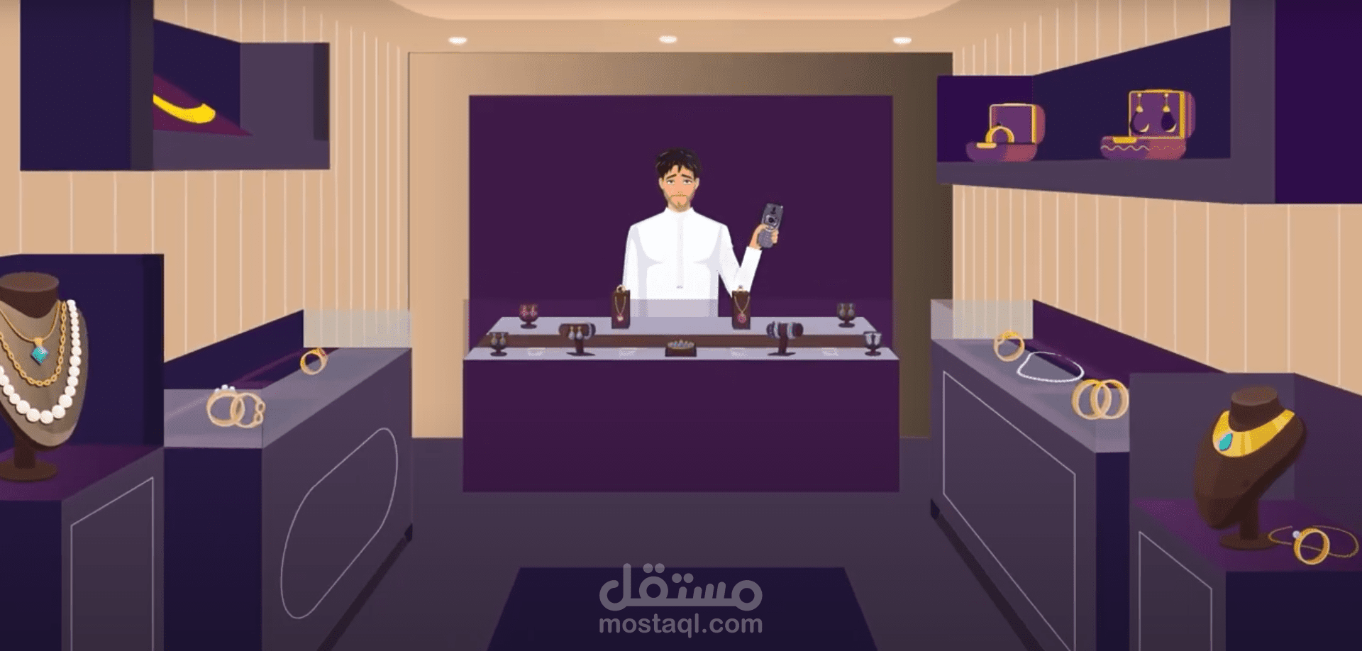 تصميم فيديو موشن جرافيك لشركة تأمين - Intellu